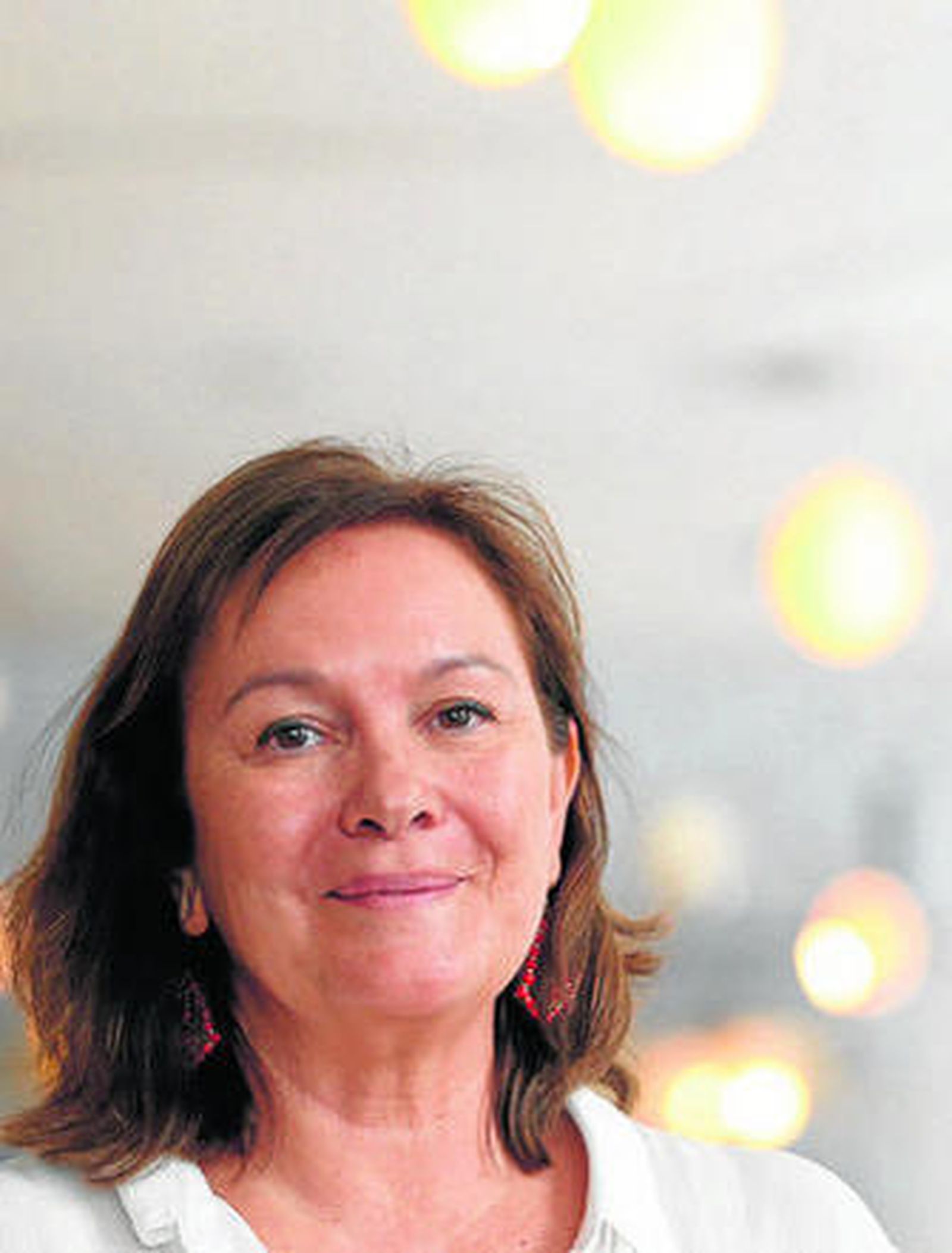 La novelista Clara Sánchez (Guadalajara, 1955).