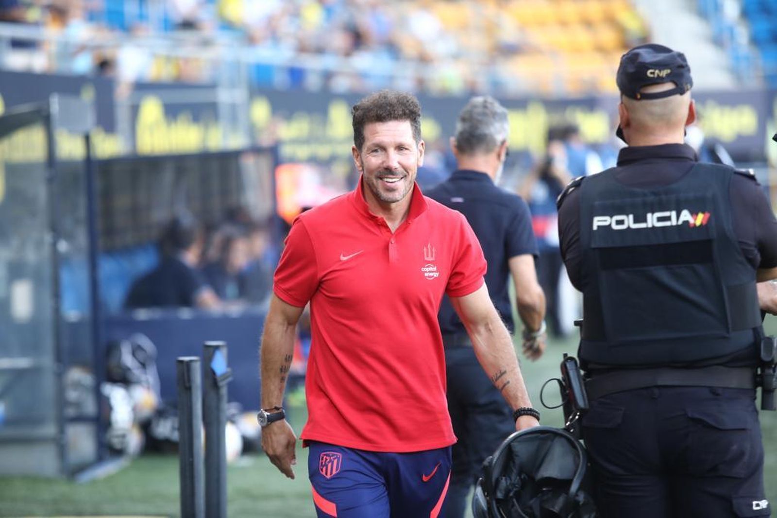 Las imágenes del Cádiz-Atlético del Trofeo Carranza