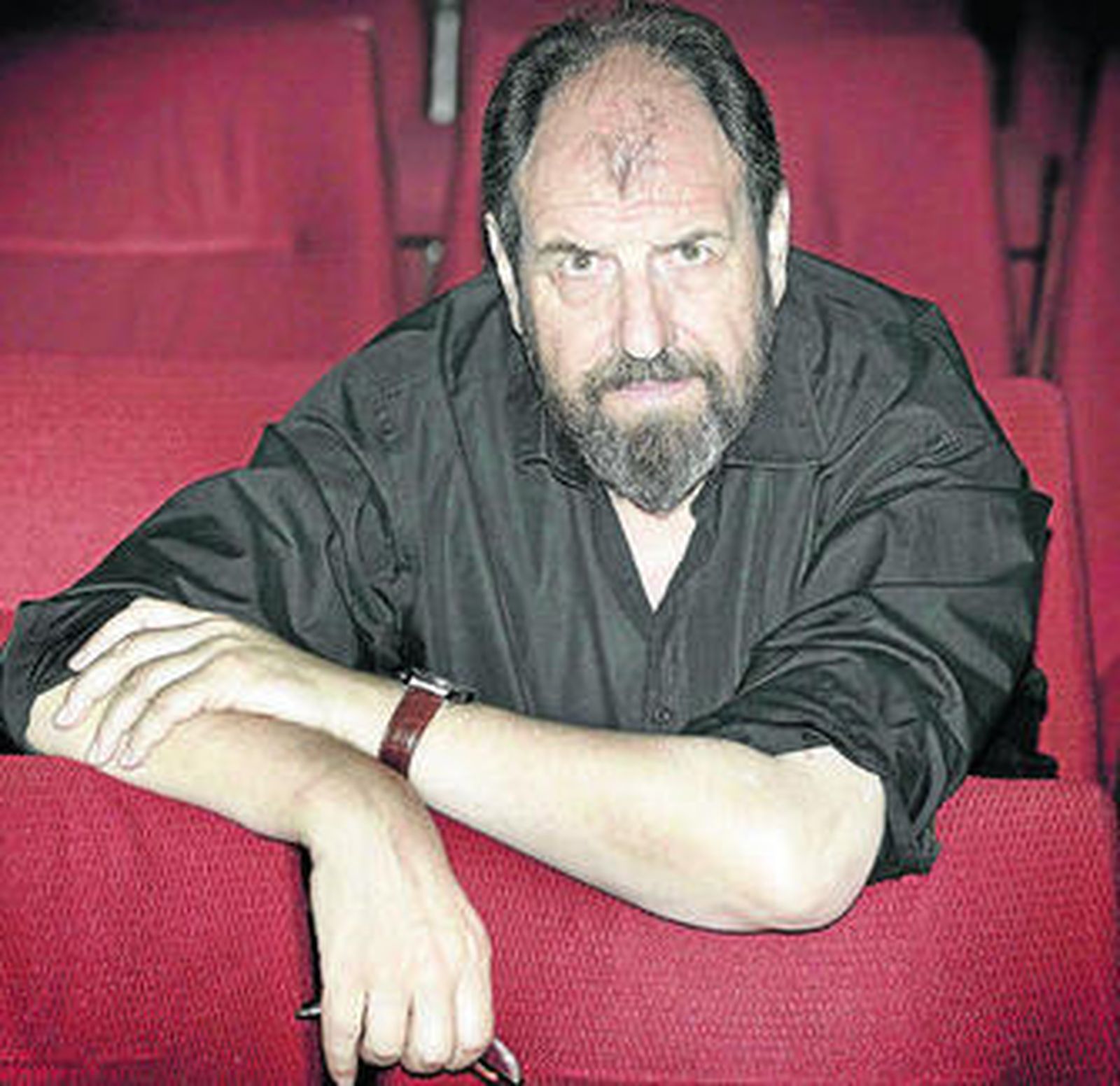 José María Pou, ayer, en el patio de butacas de La Latina.