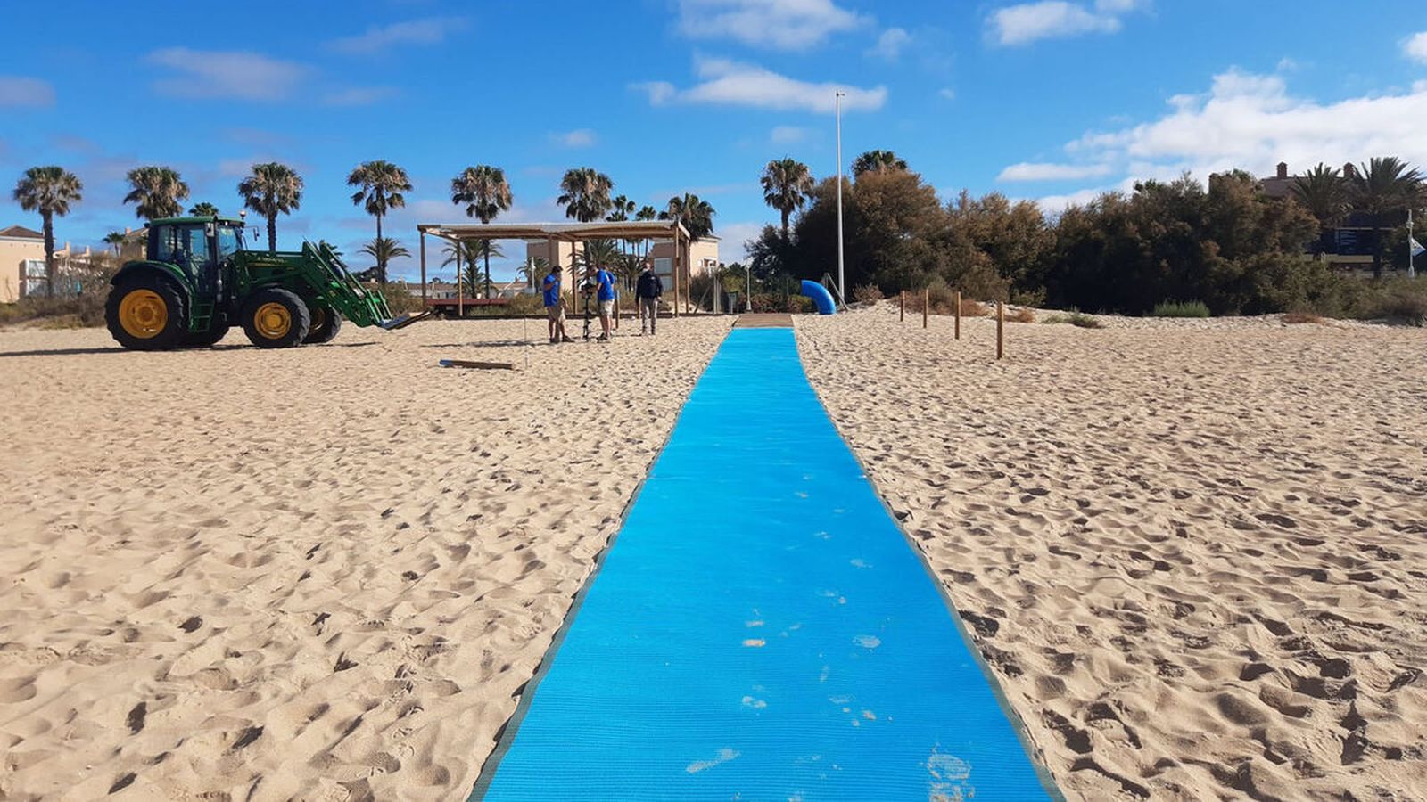 Islantilla, la playa ideal para las personas con movilidad reducida