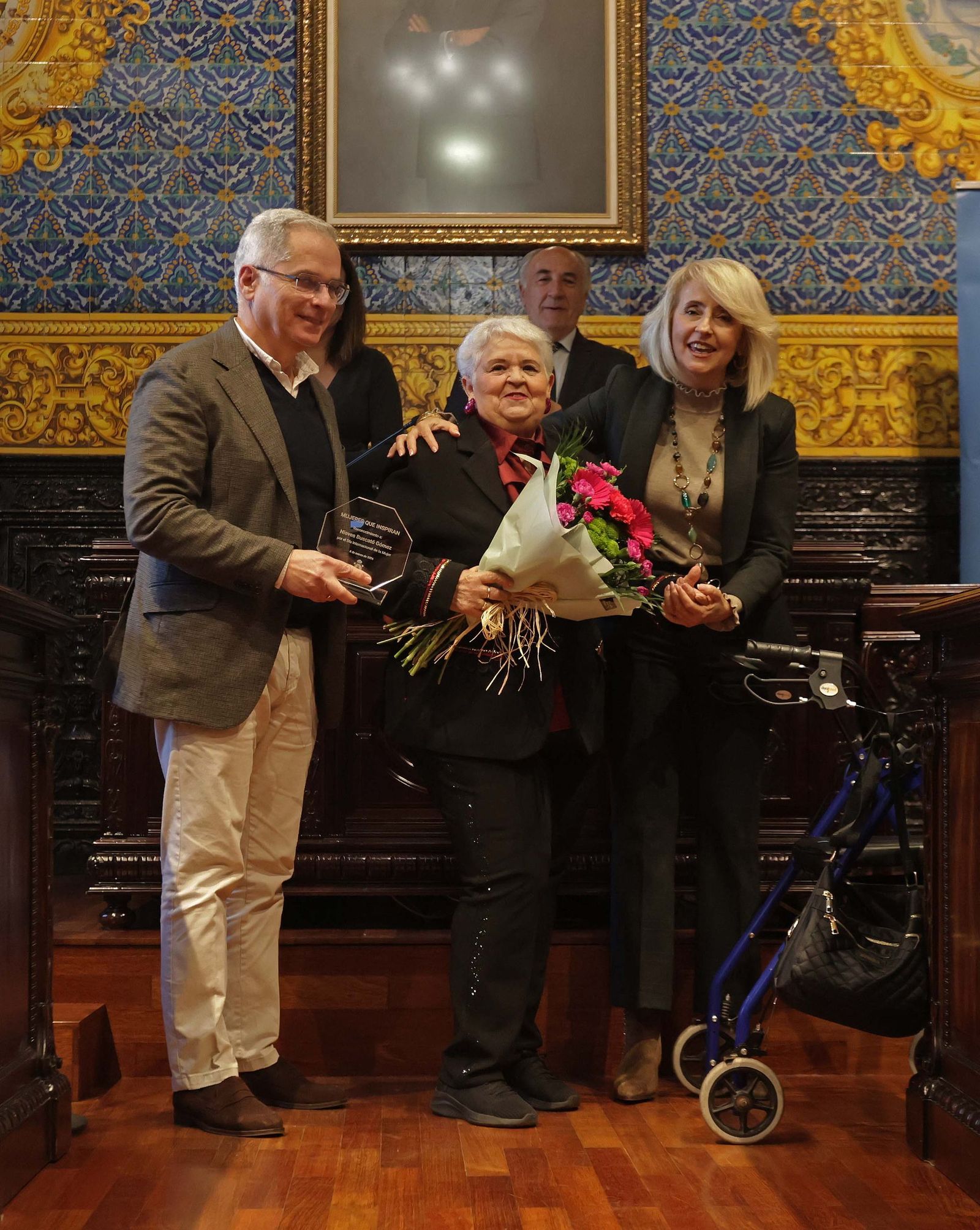 Fotos del acto institucional Mujeres que inspiran en el Ayuntamiento de Algeciras