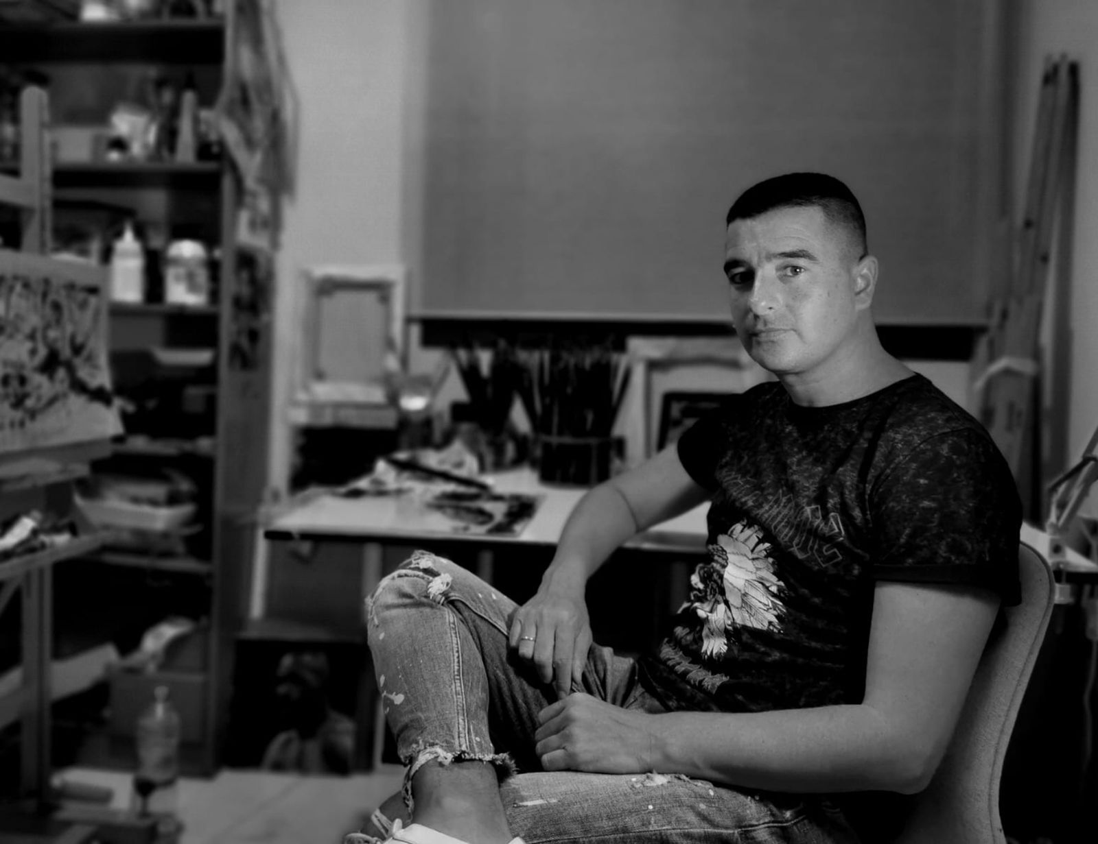 Jesús García Osorno, el cartelista de la Romería del Rocío 2024