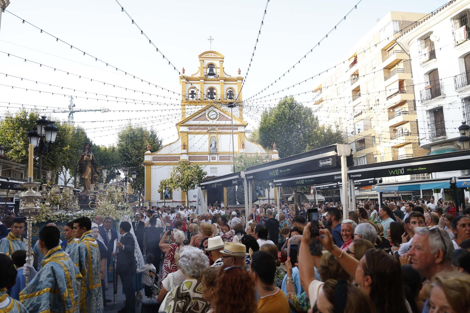 Galería de fotos de la procesión en La Línea por el 100 aniversario del patronazgo de la Inmaculada Concepción