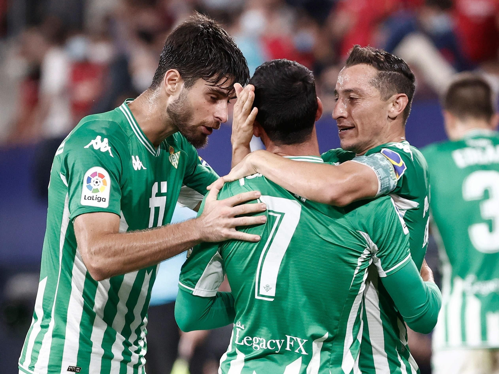 Las imágenes del Osasuna-Betis