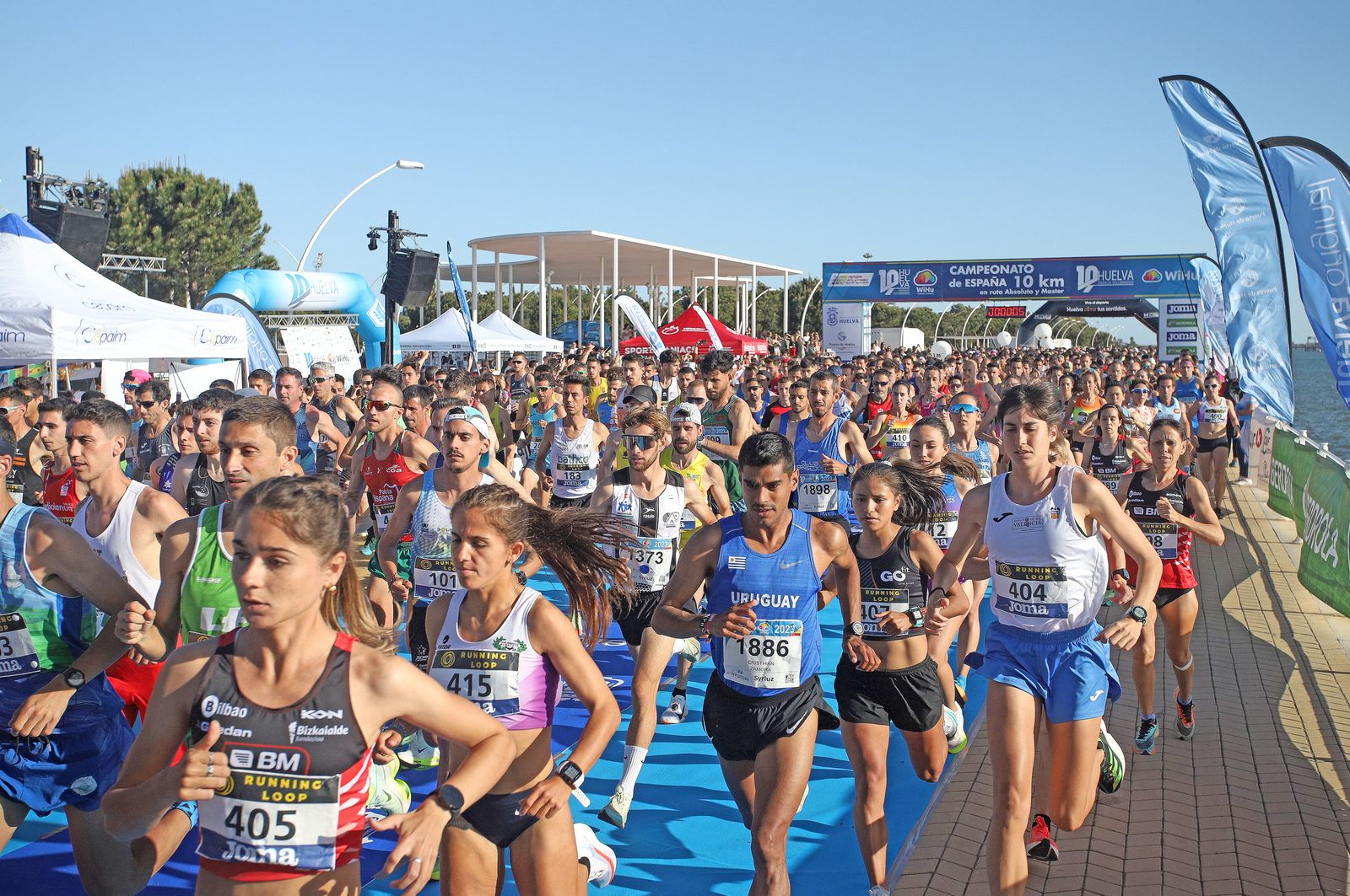 Imágenes de la 10K Puerta del Descubrimiento en Huelva