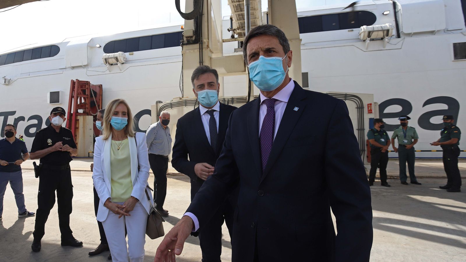 Fotos de las temporeras marroquíes en el puerto de Algeciras