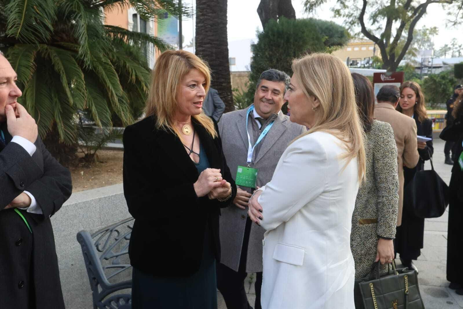 Imágenes de la inauguración del I Congreso Nacional de Hidrógeno Verde en Huelva