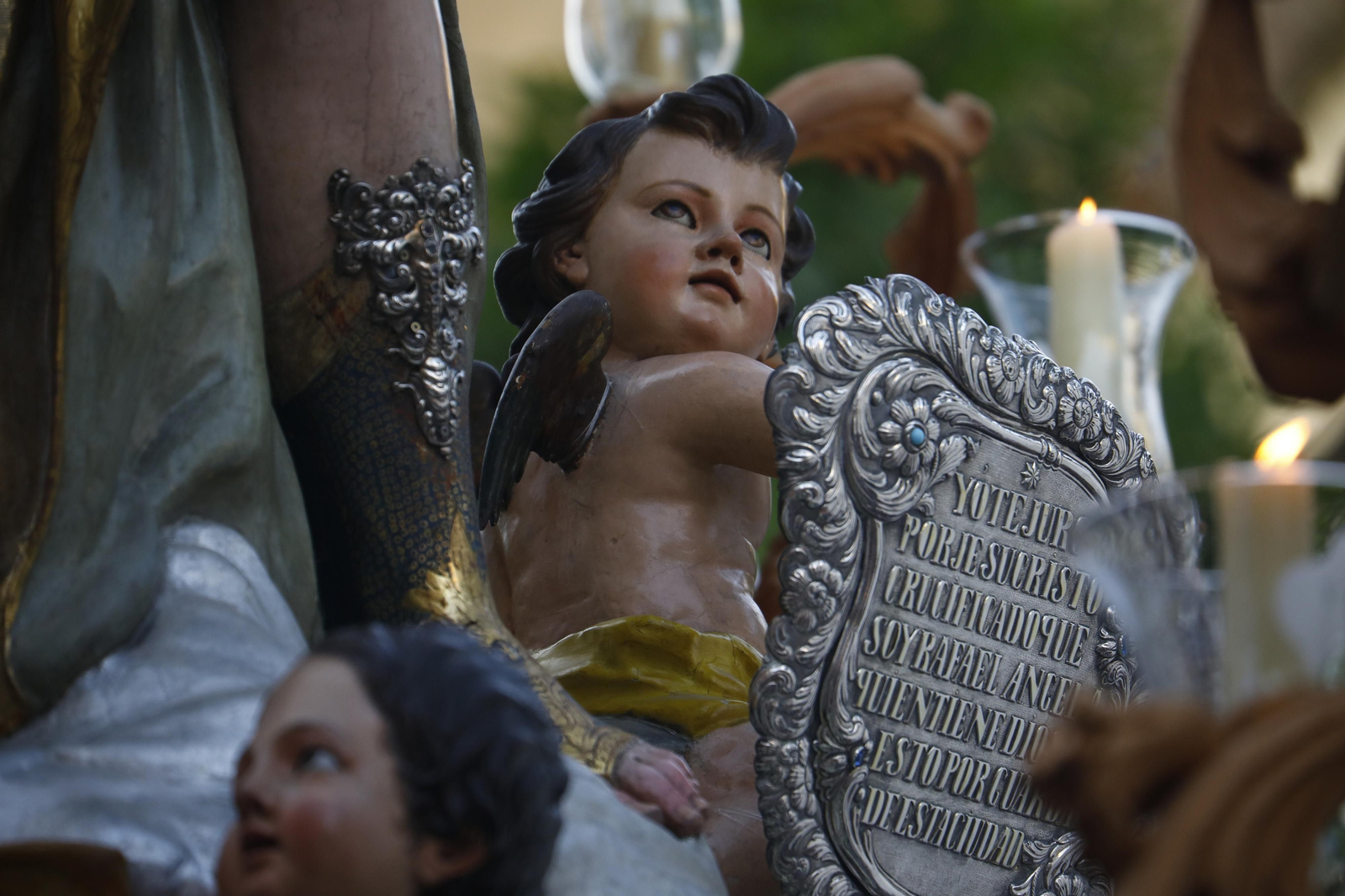 La procesión de San Rafael en Córdoba, en imágenes