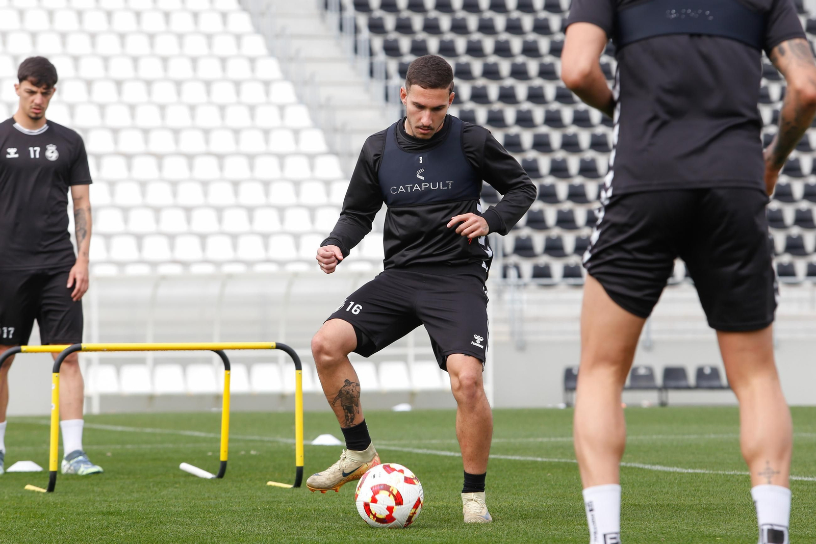 Las fotos del entrenamiento de la Balona previo a su visita al UCAM Murcia