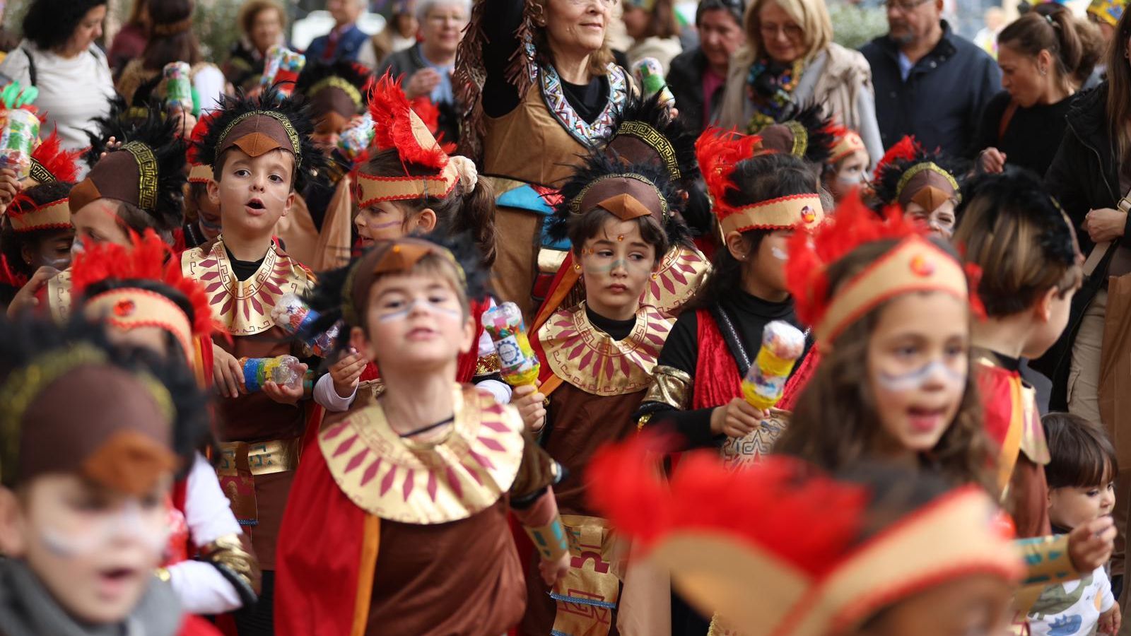 Los niños del SAFA Funcadia este martes