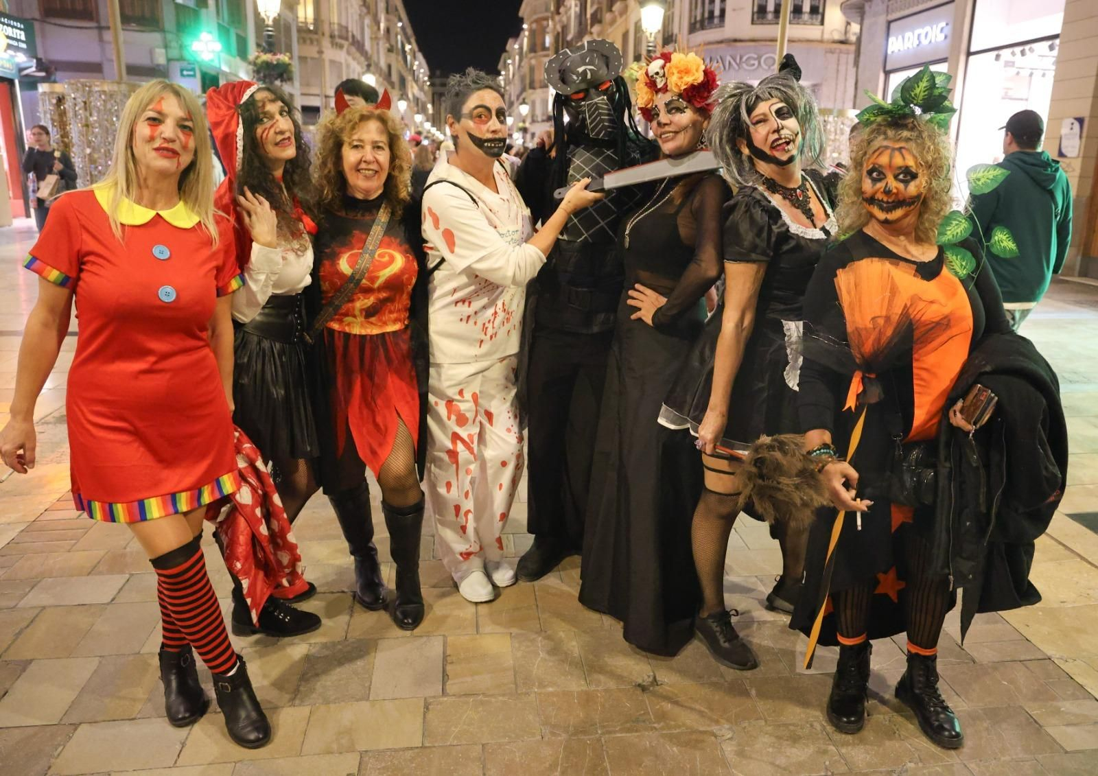 Las fotos de Halloween 2024 en Málaga
