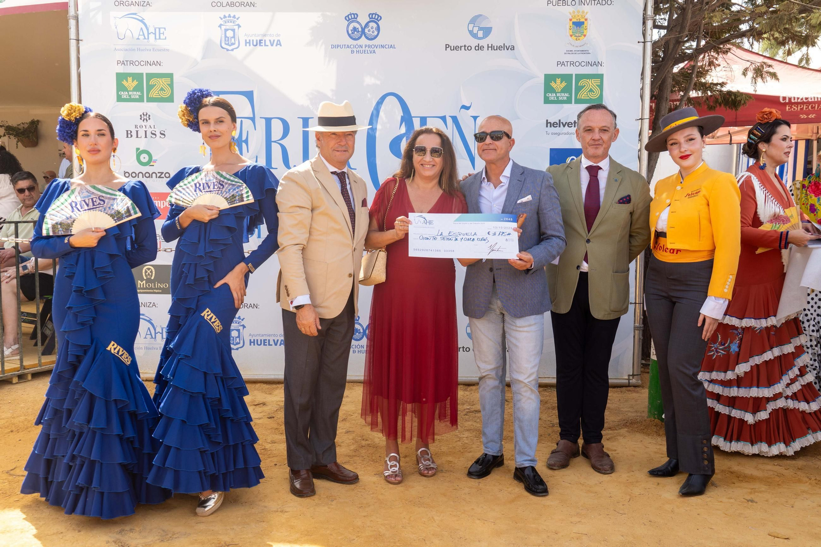Imágenes de la entrega de reconocimientos de la X edición de la Feria de Otoño y del Caballo 2025 de Huelva
