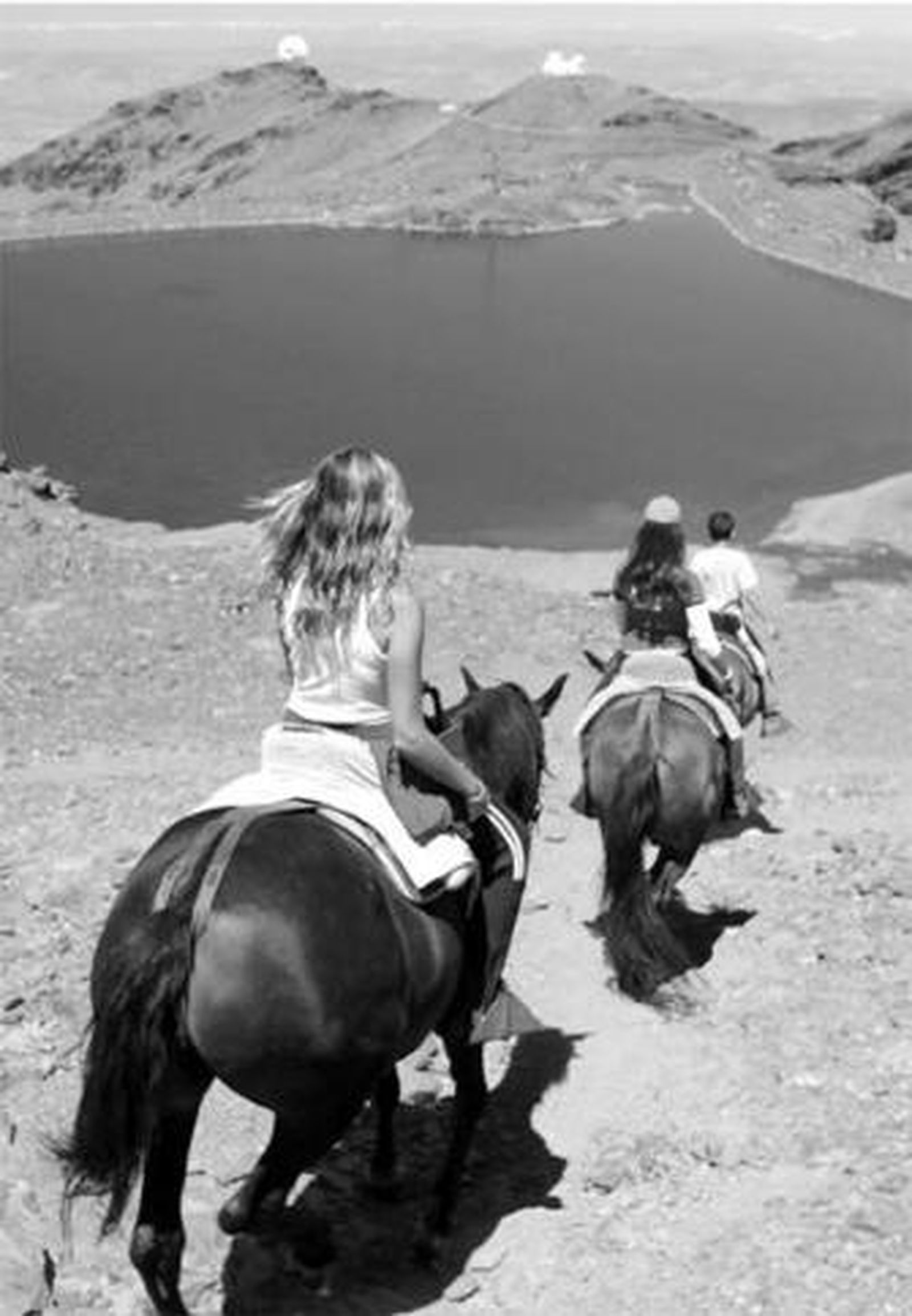 Excursión a caballo por las lagunas de Sierra Nevada.