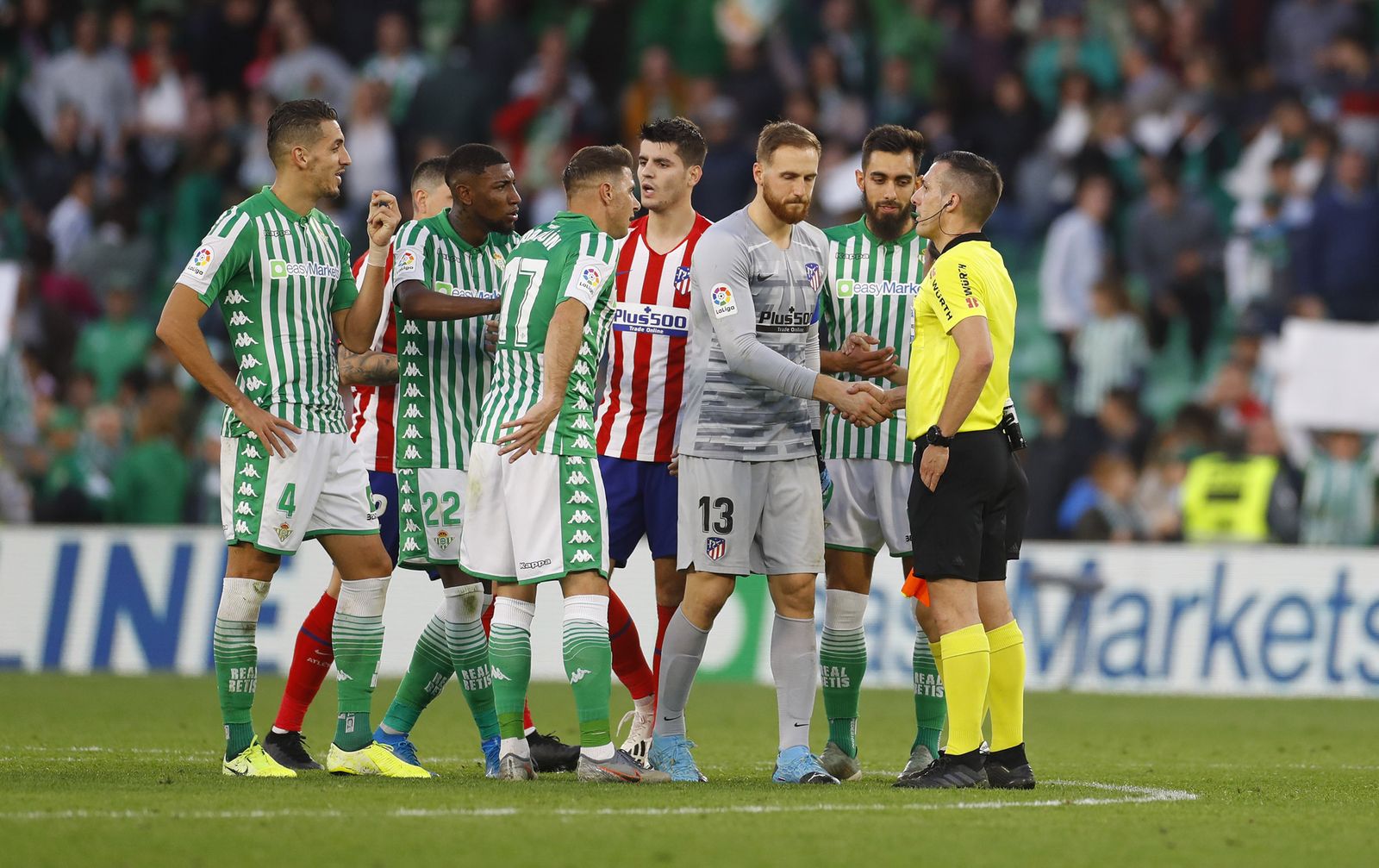 Las imágenes del Betis-atlético de Madrid