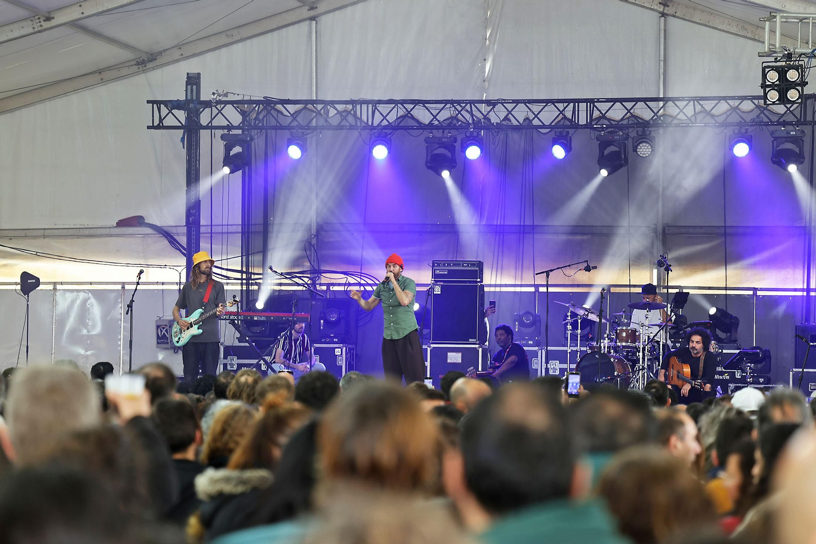 Imágenes del concierto de Macaco en el parque Alonso Sanchez