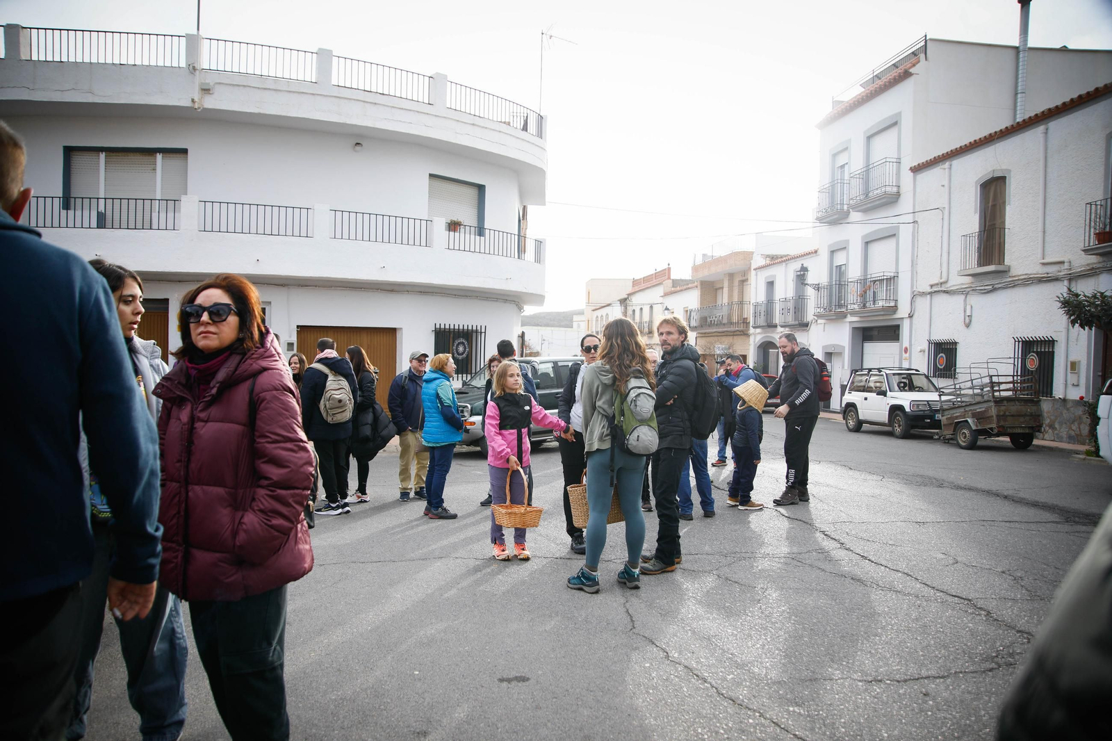 La ruta recolectora de setas en Abla por las XIX Jornadas Micológicas, en imágenes