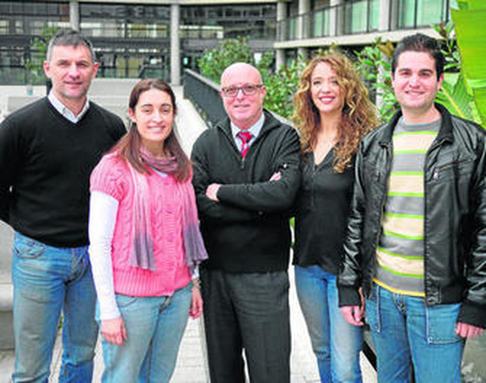 Equipo del Departamento de Fisioterapia de la Universidad de Valencia ganador del premio Aspire.