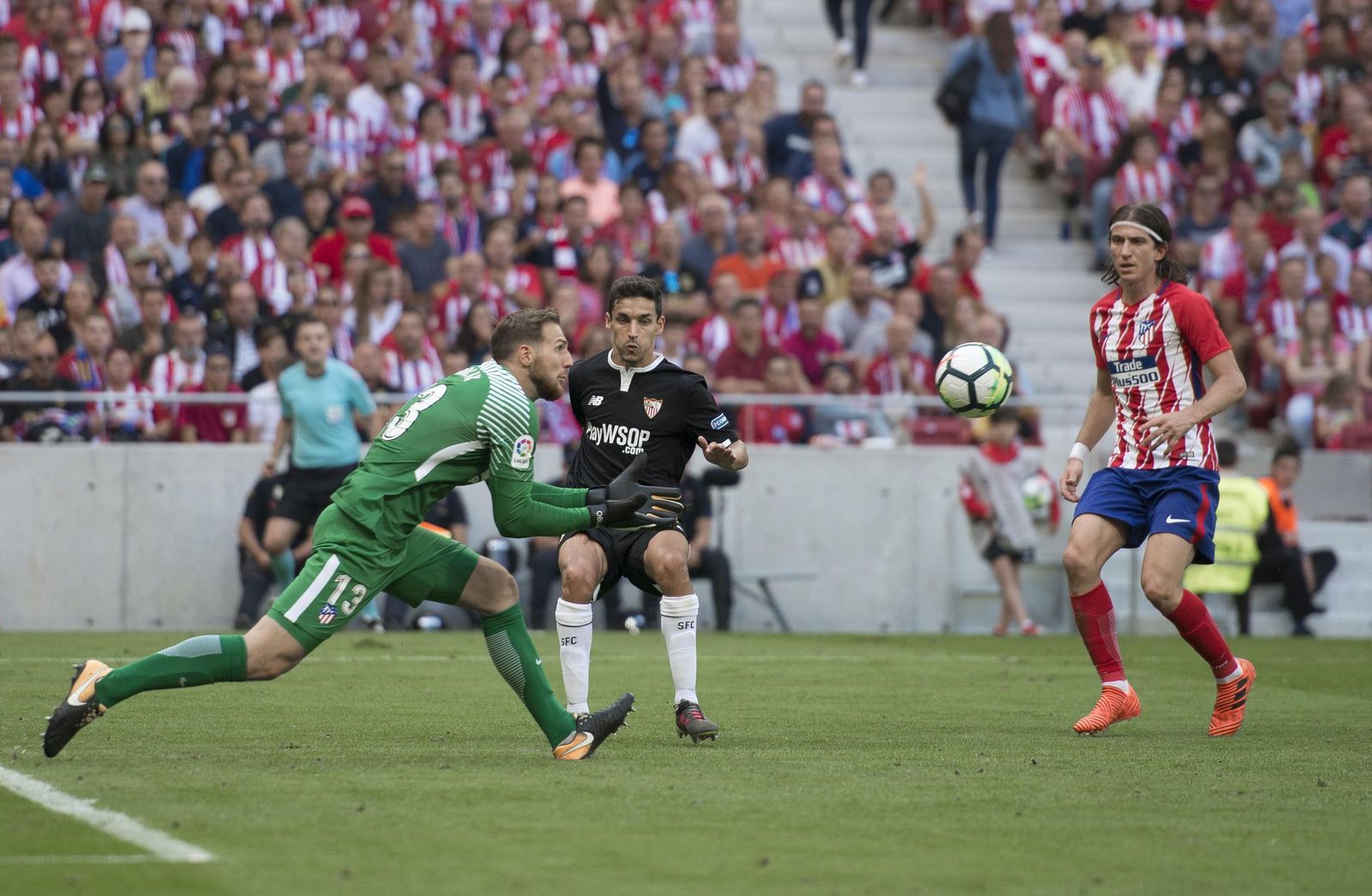 Imágenes del Atlético de Madrid- Sevilla FC