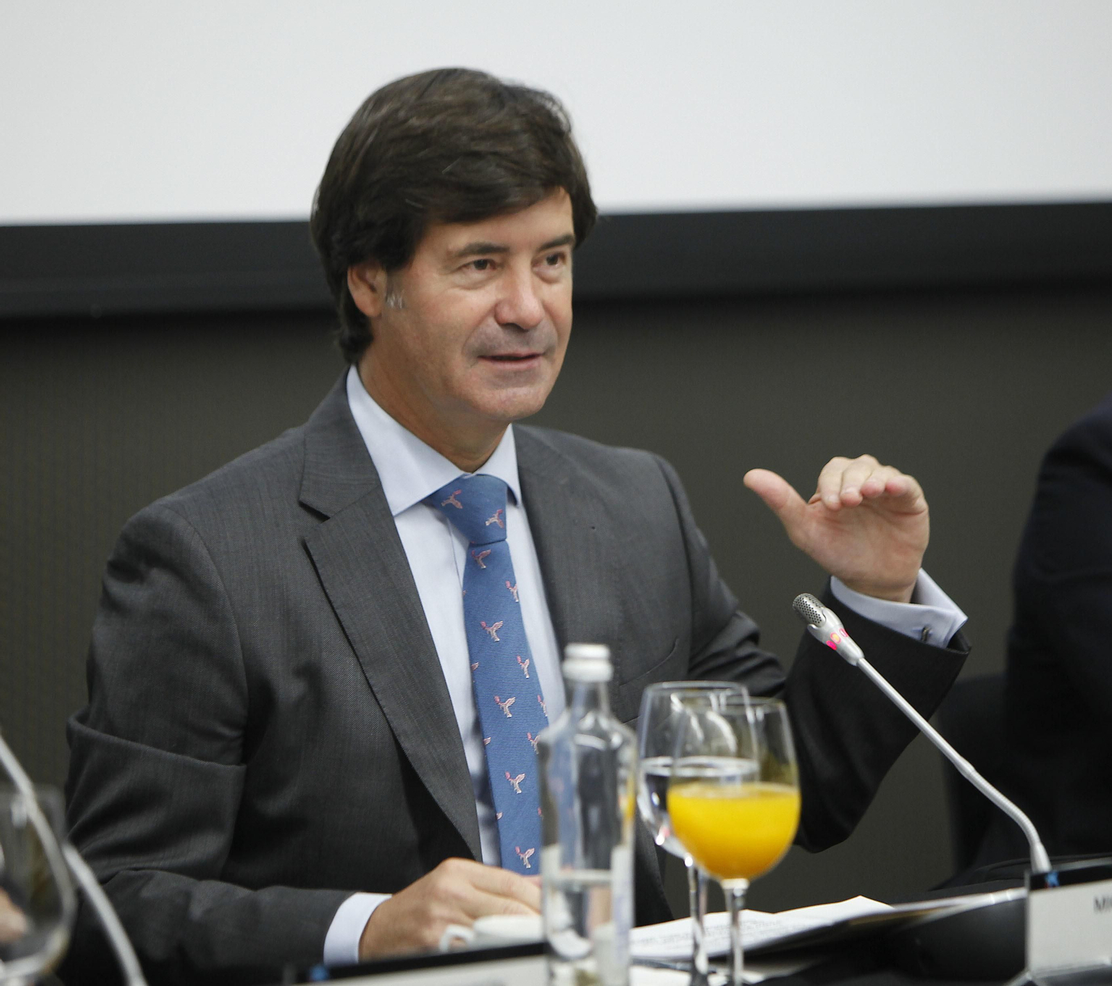 Miguel Rus, presidente de la Confederación de Empresarios de Sevilla (CES).