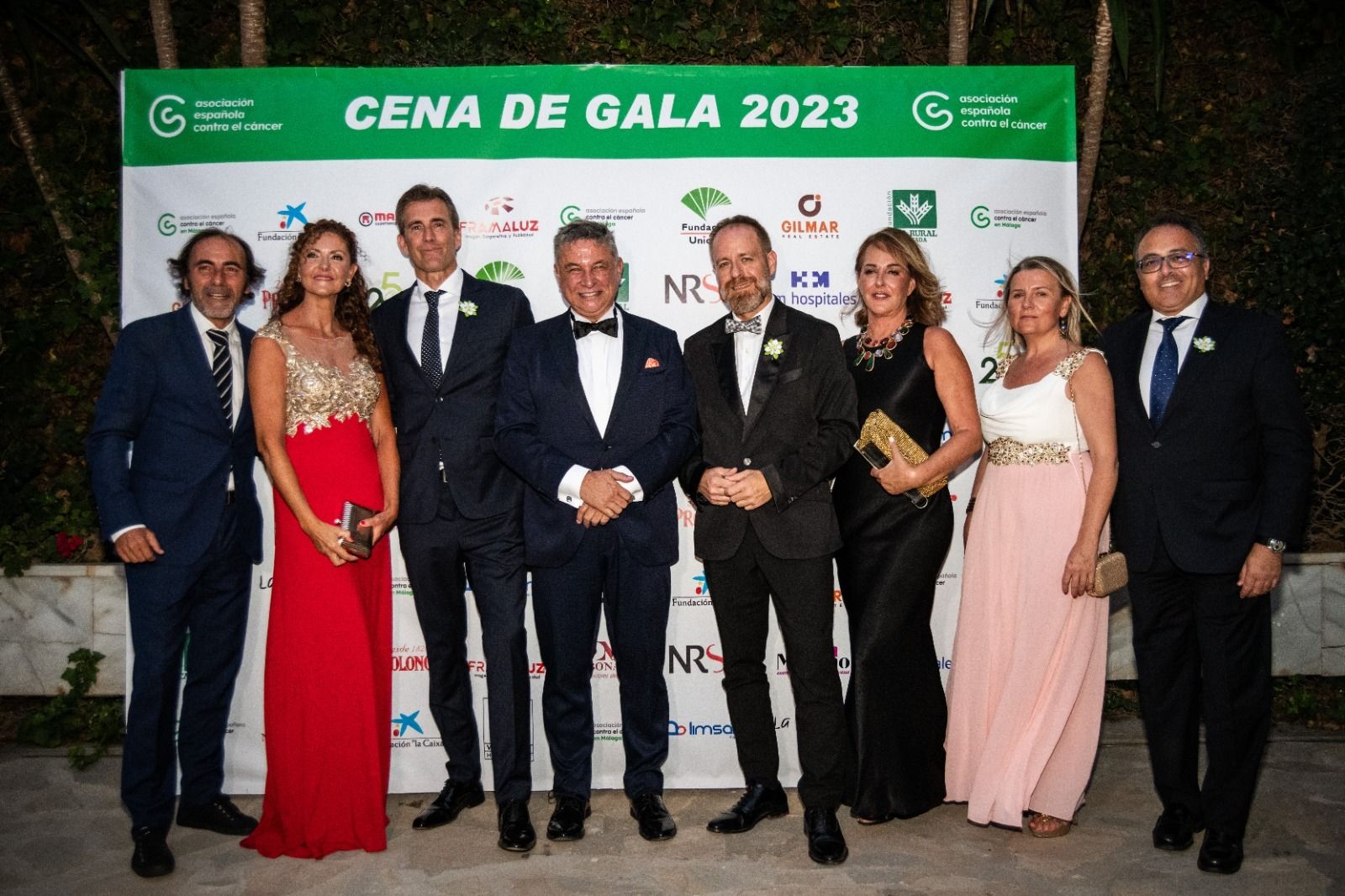 La gala anual de la Asociación Española Contra el Cáncer de Málaga, en imágenes