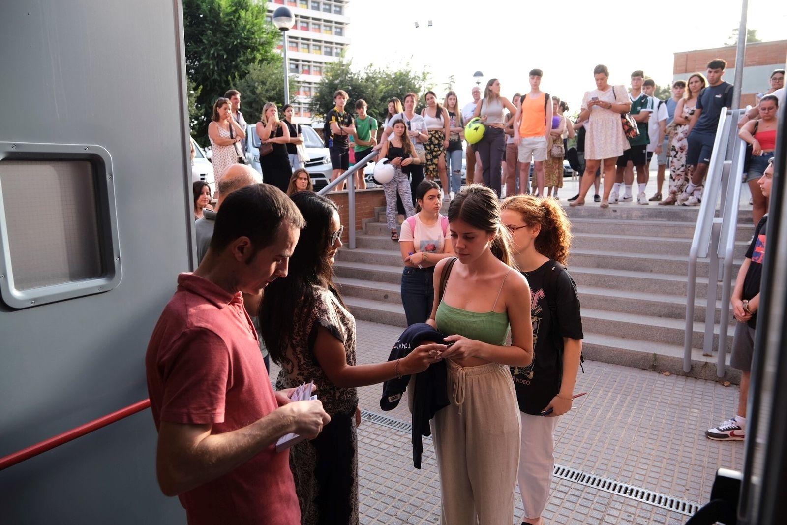 El primer día de la Selectividad extraordinaria de julio en Córdoba, en imágenes