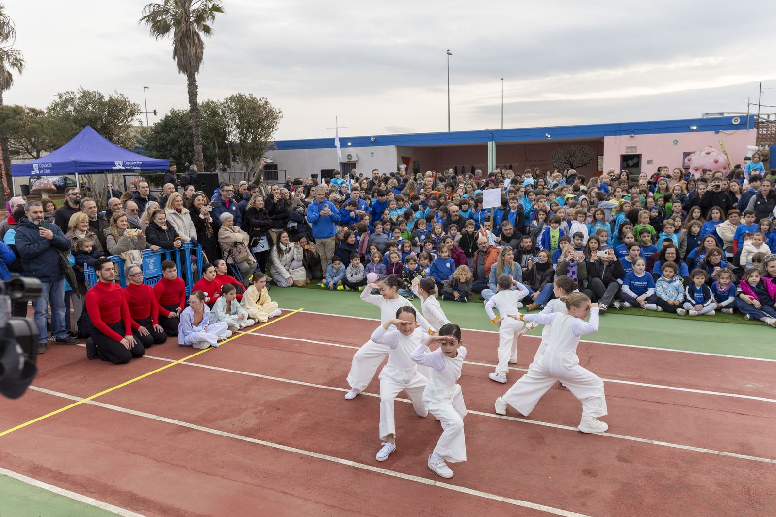 Las imágenes de la inauguración de VI Olimpiadas Escolares de la Escuela Pública de Cádiz