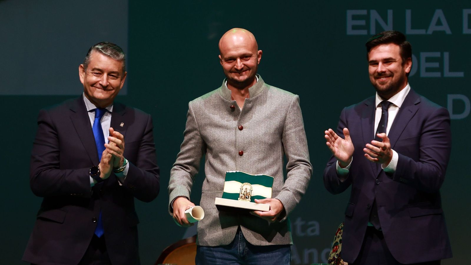 Imágenes de los premios Banderas de Andalucía de la Provincia de Cádiz en Jerez