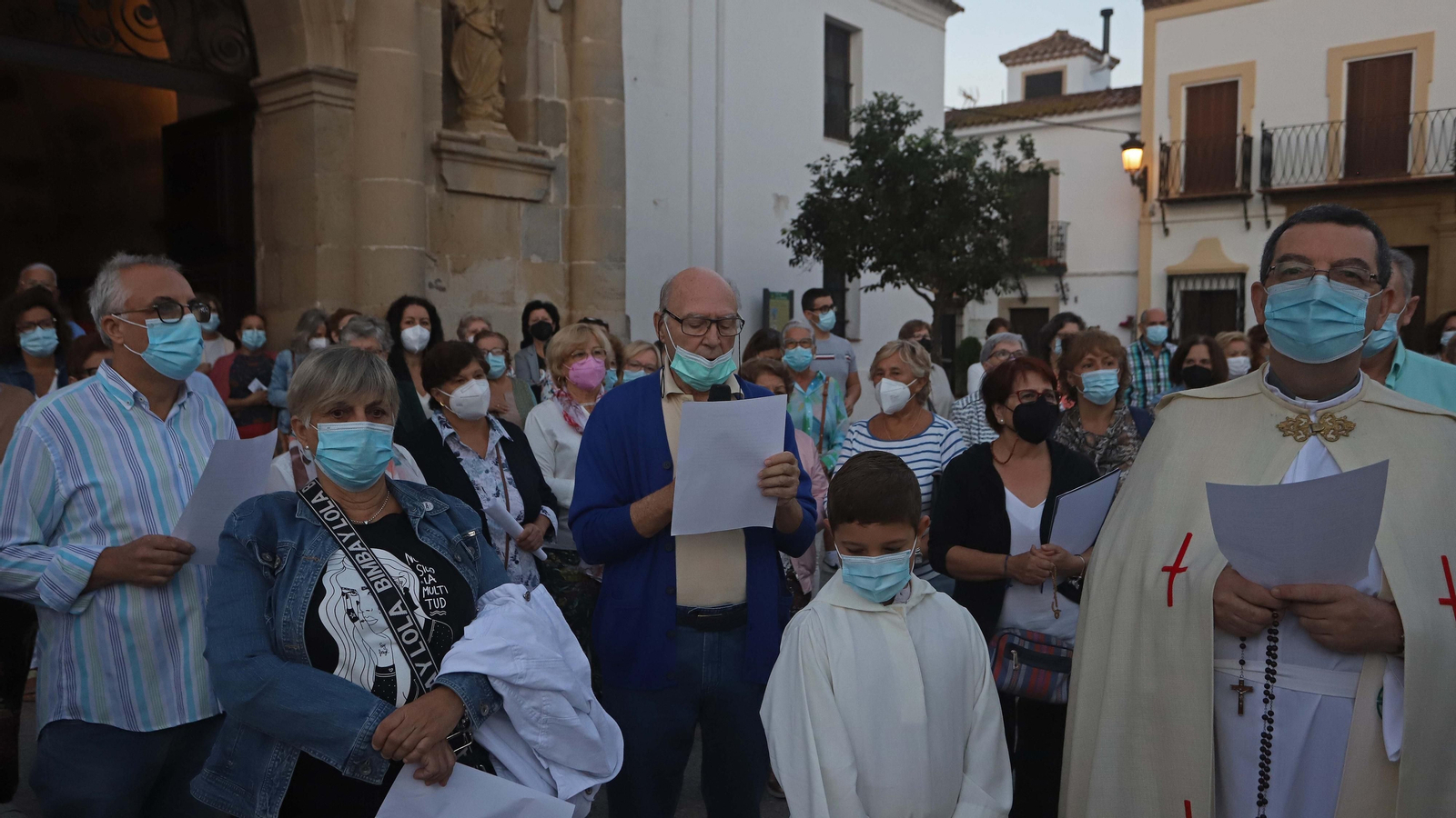 Fotos del Rosario de la Aurora de la Patrona de Los Barrios