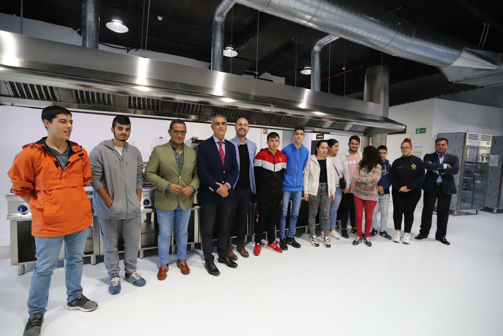 Presentación del Curso en la Escuela de Gastronomía de Huelva.
