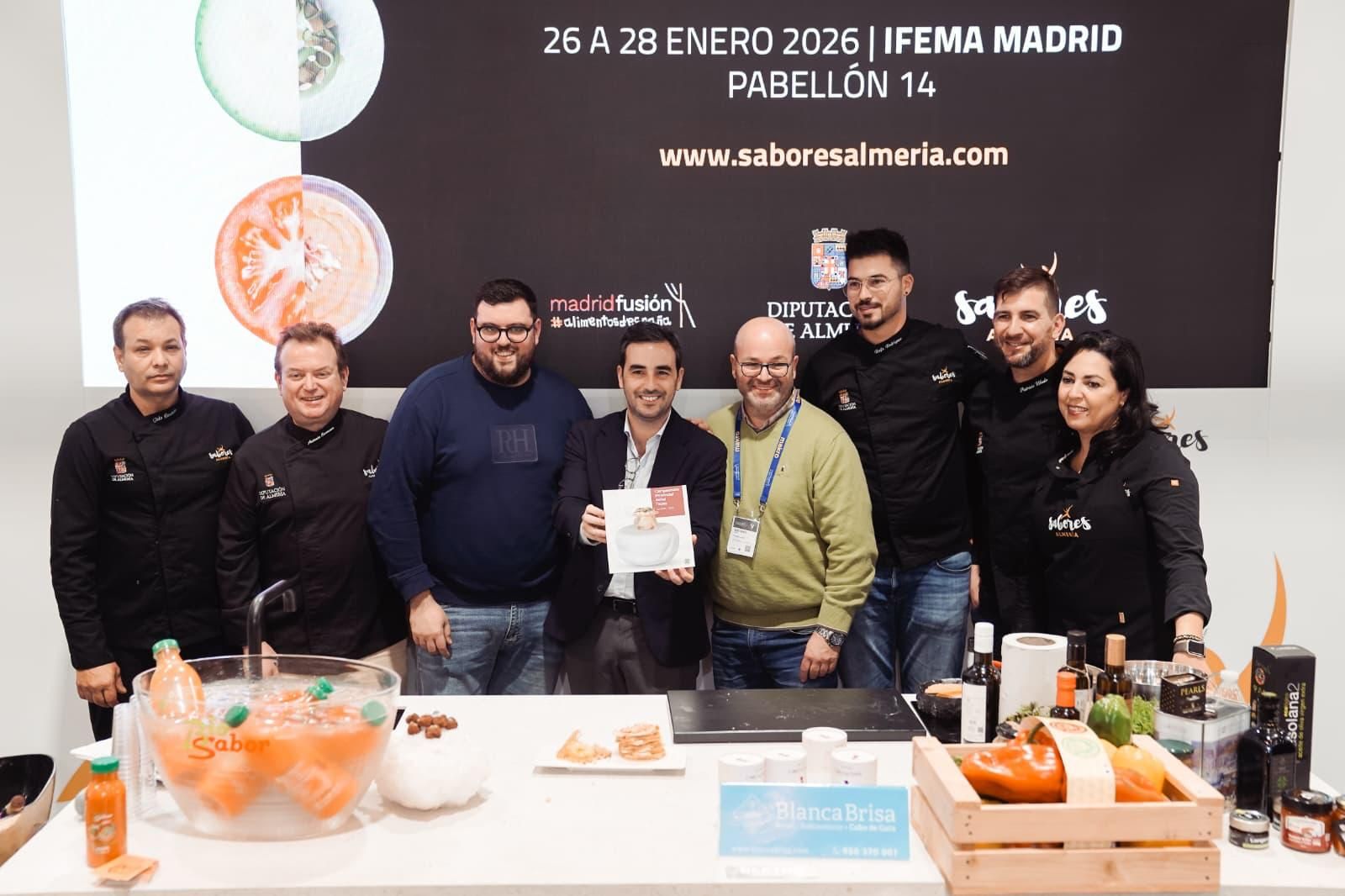Sabores Almería cierra con éxito su presencia en Madrid Fusión.