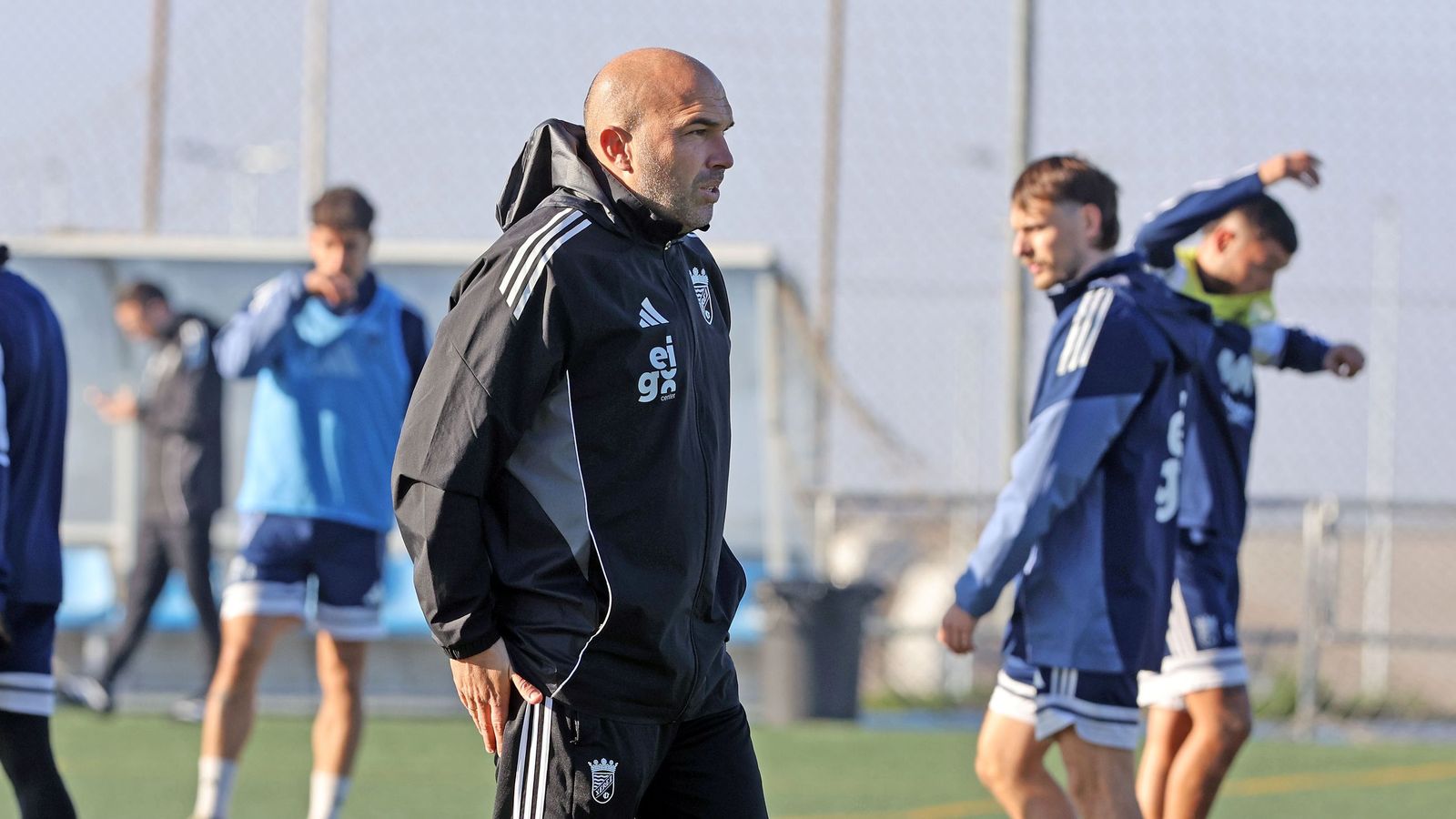 Imágenes del entrenamiento del Xerez CD en Picadueñas