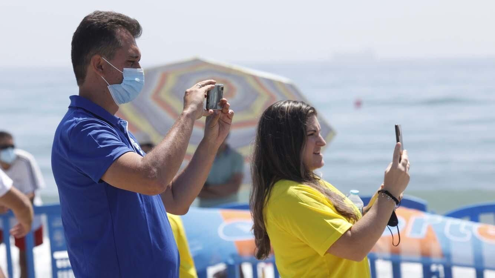 Las fotos del Campeonato y Liga de Andalucía de Lucha Playa