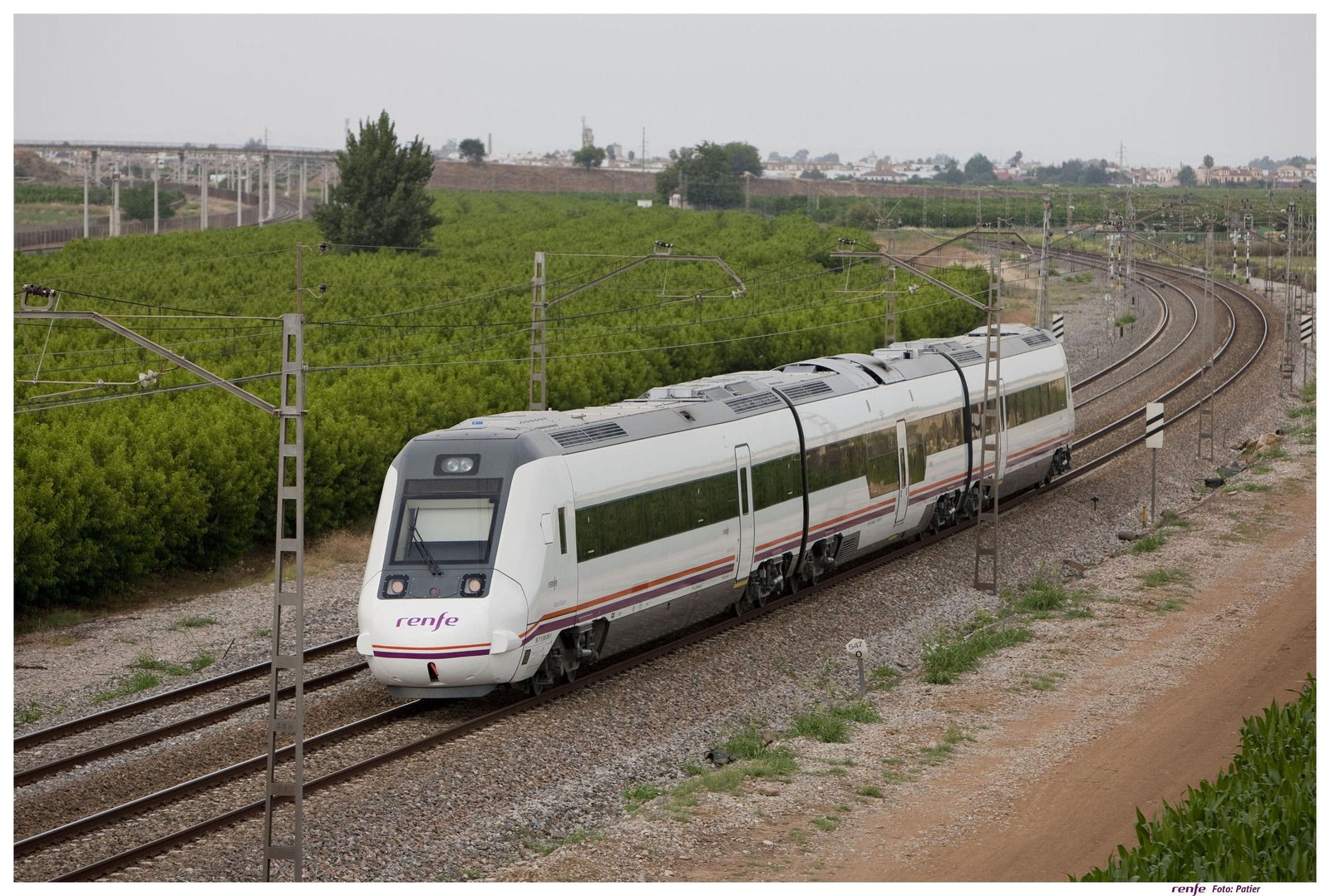 Una enorme gotera en el tren Huelva-Madrid de este jueves