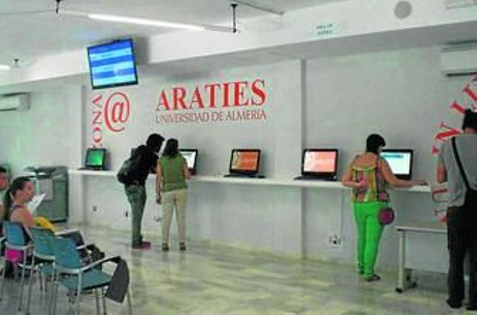 Araties es el lugar donde los alumnos gestionan sus matrículas.
