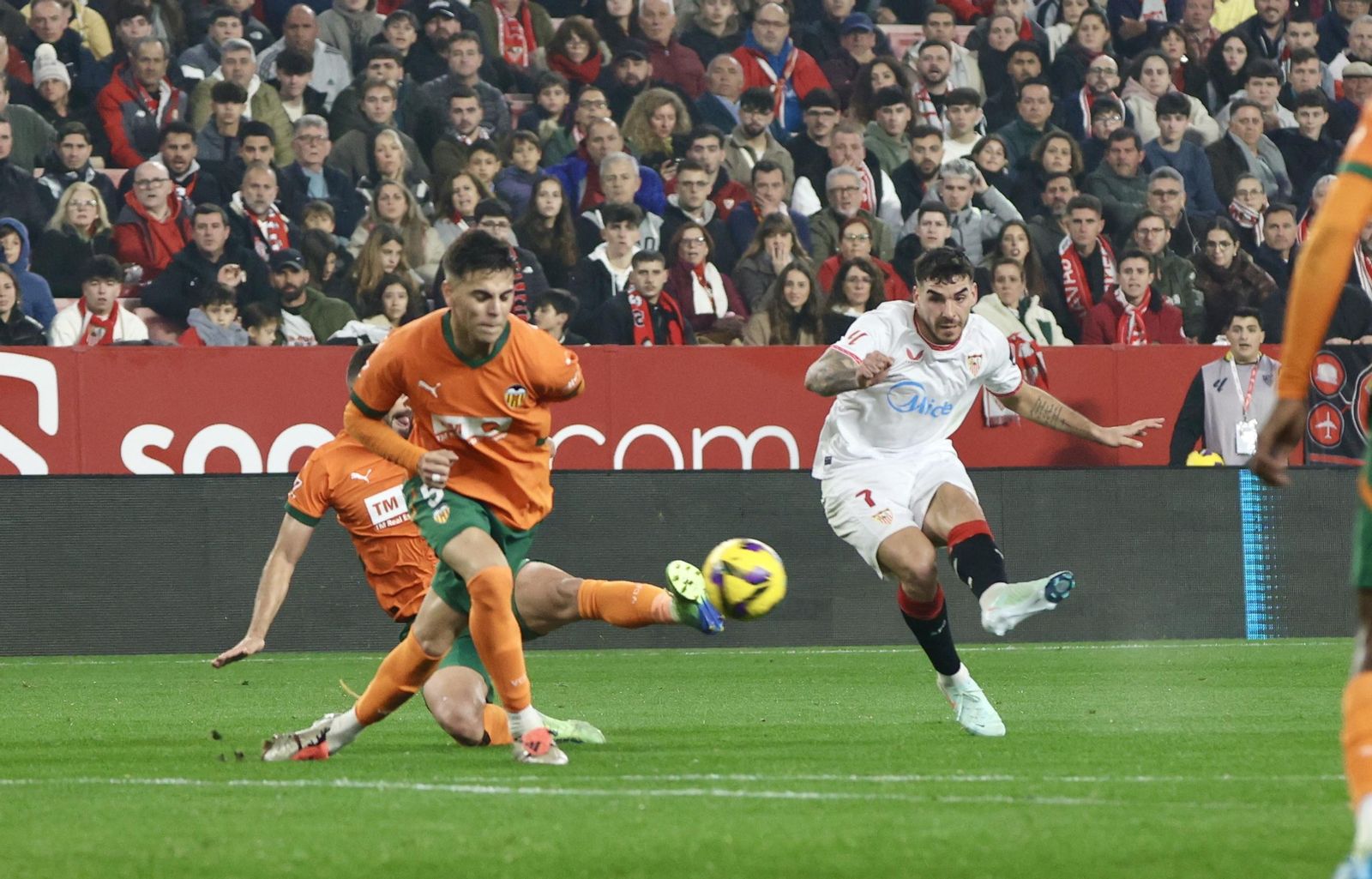 Las mejores imágenes dep partido Sevilla Valencia