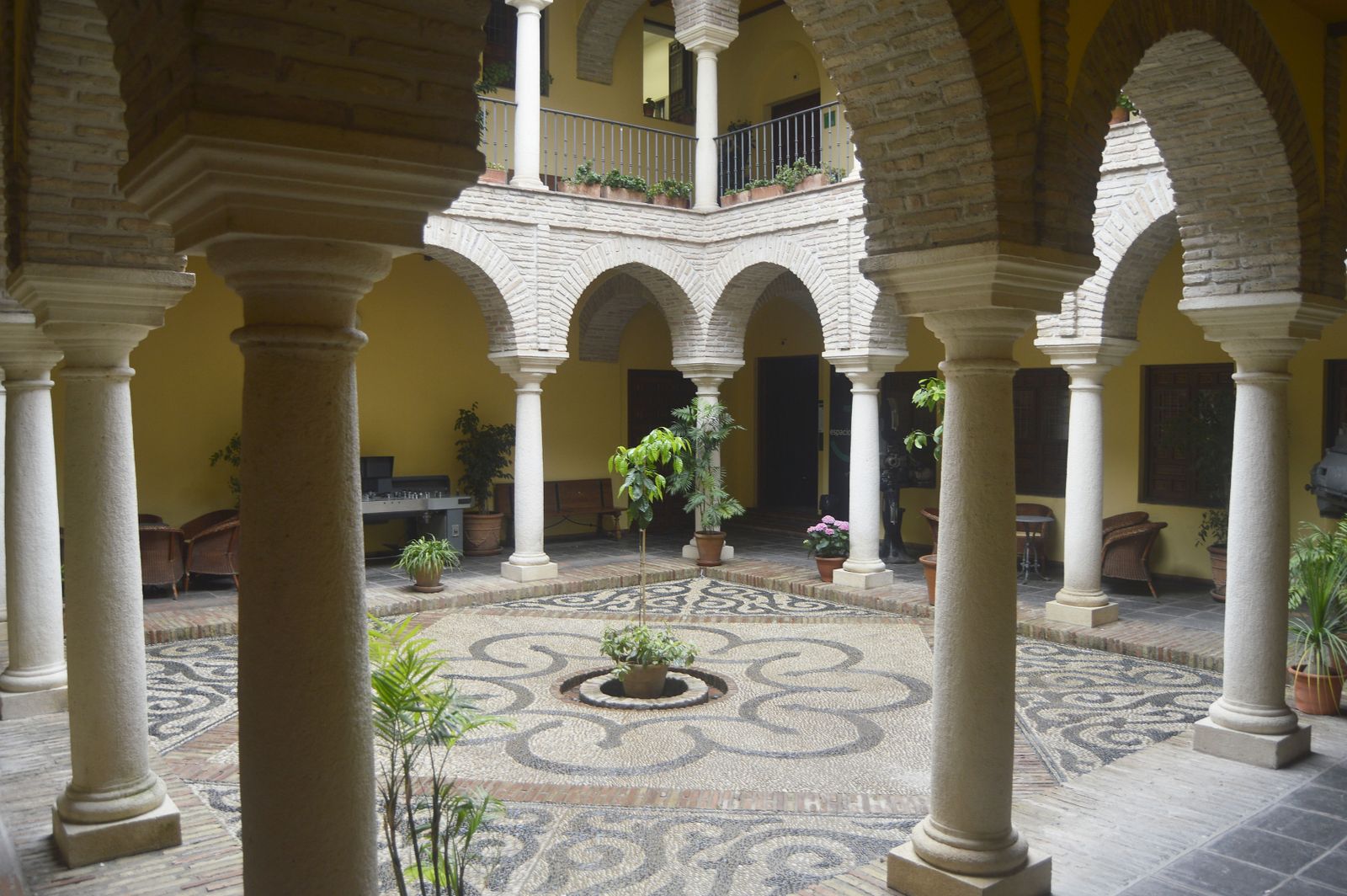 Patio de la Filmoteca de Andalucía en Córdoba.