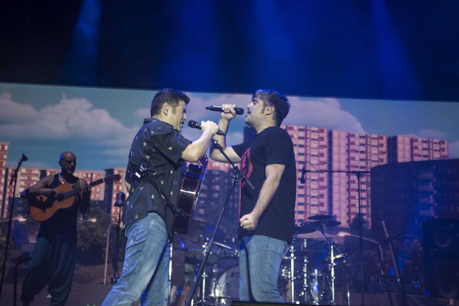 El concierto de Estopa en Almería, en imágenes