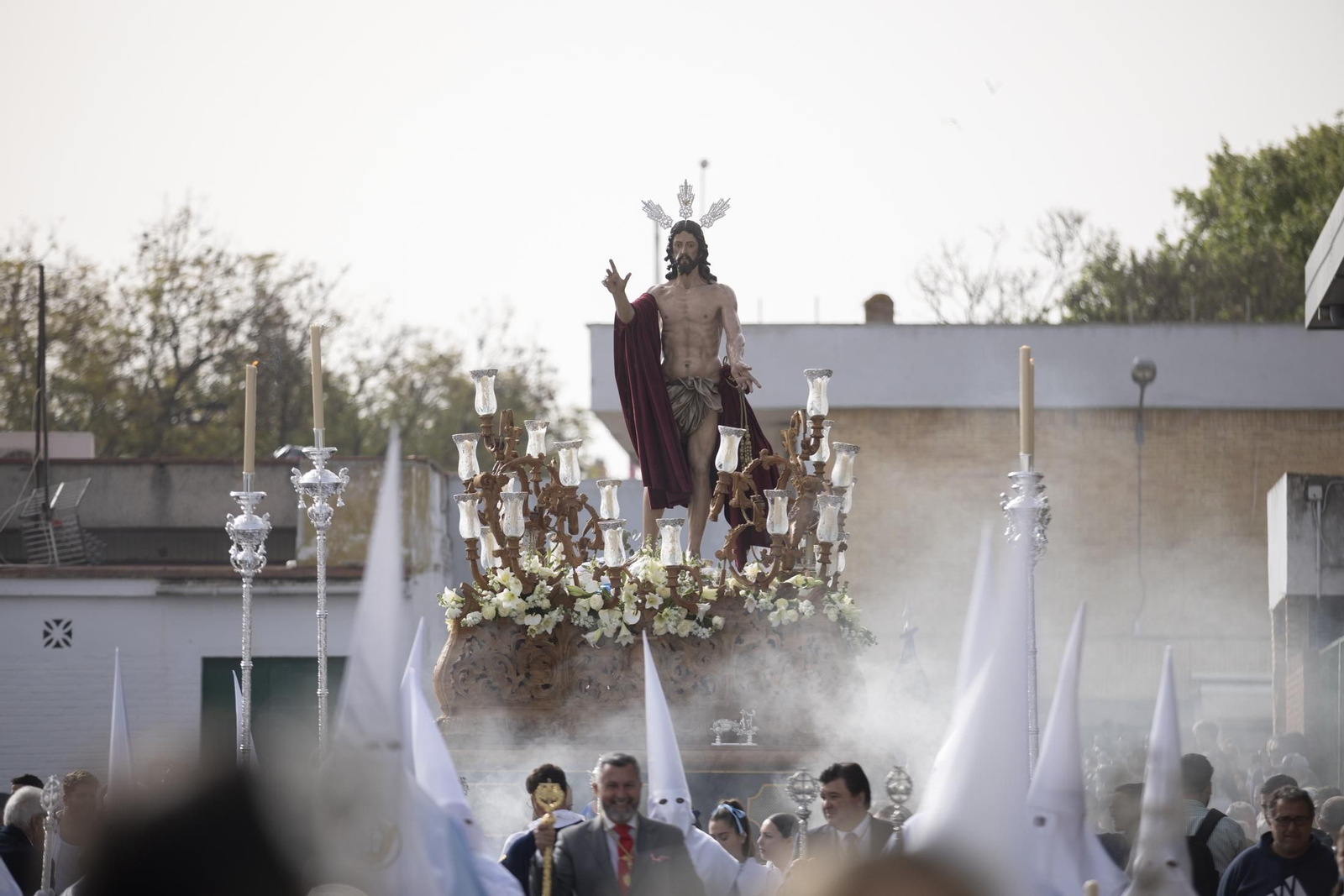 La Hermandad del Resucitado de la Semana Santa de Huelva 2023, en imágenes