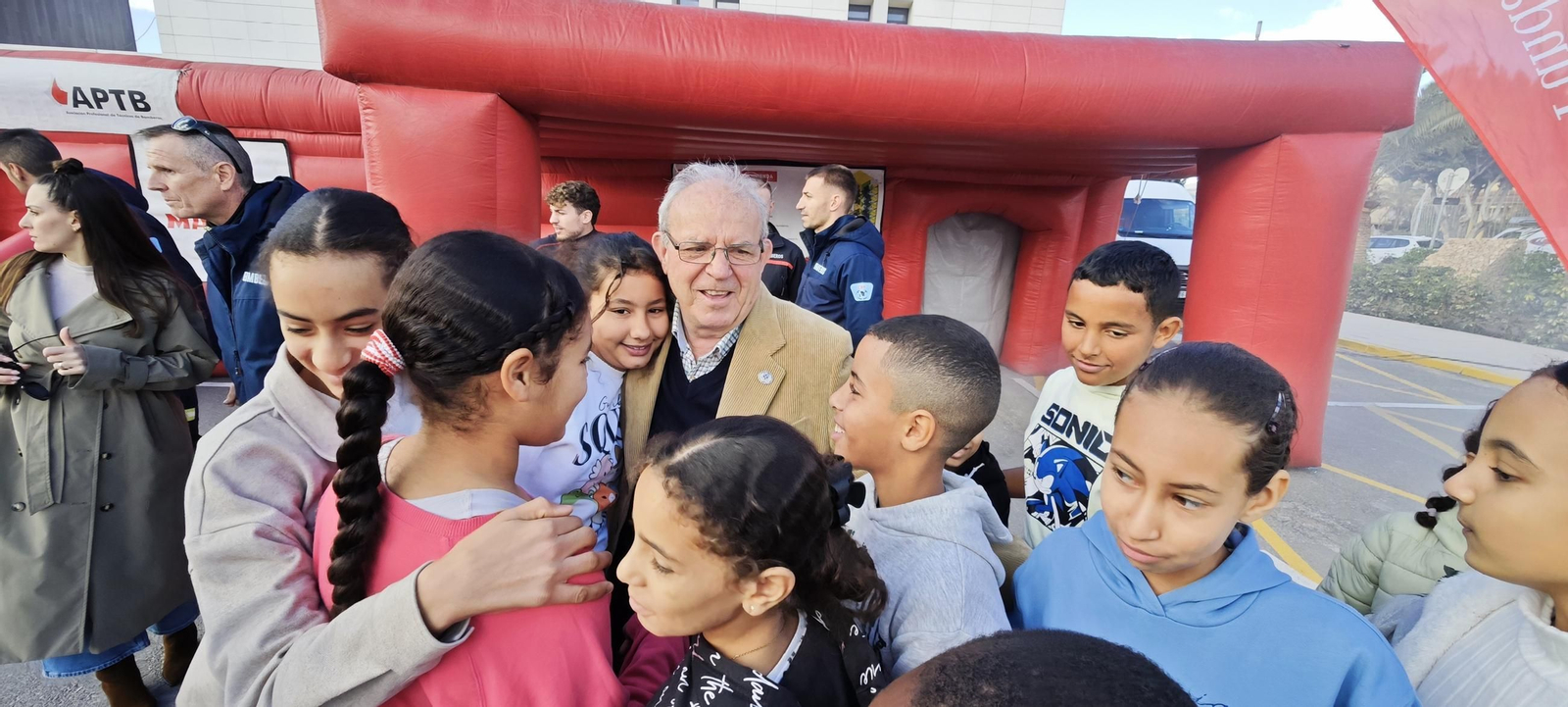 Vícar se convierte en un 'parque temático' de la seguridad para fomentar la prevención