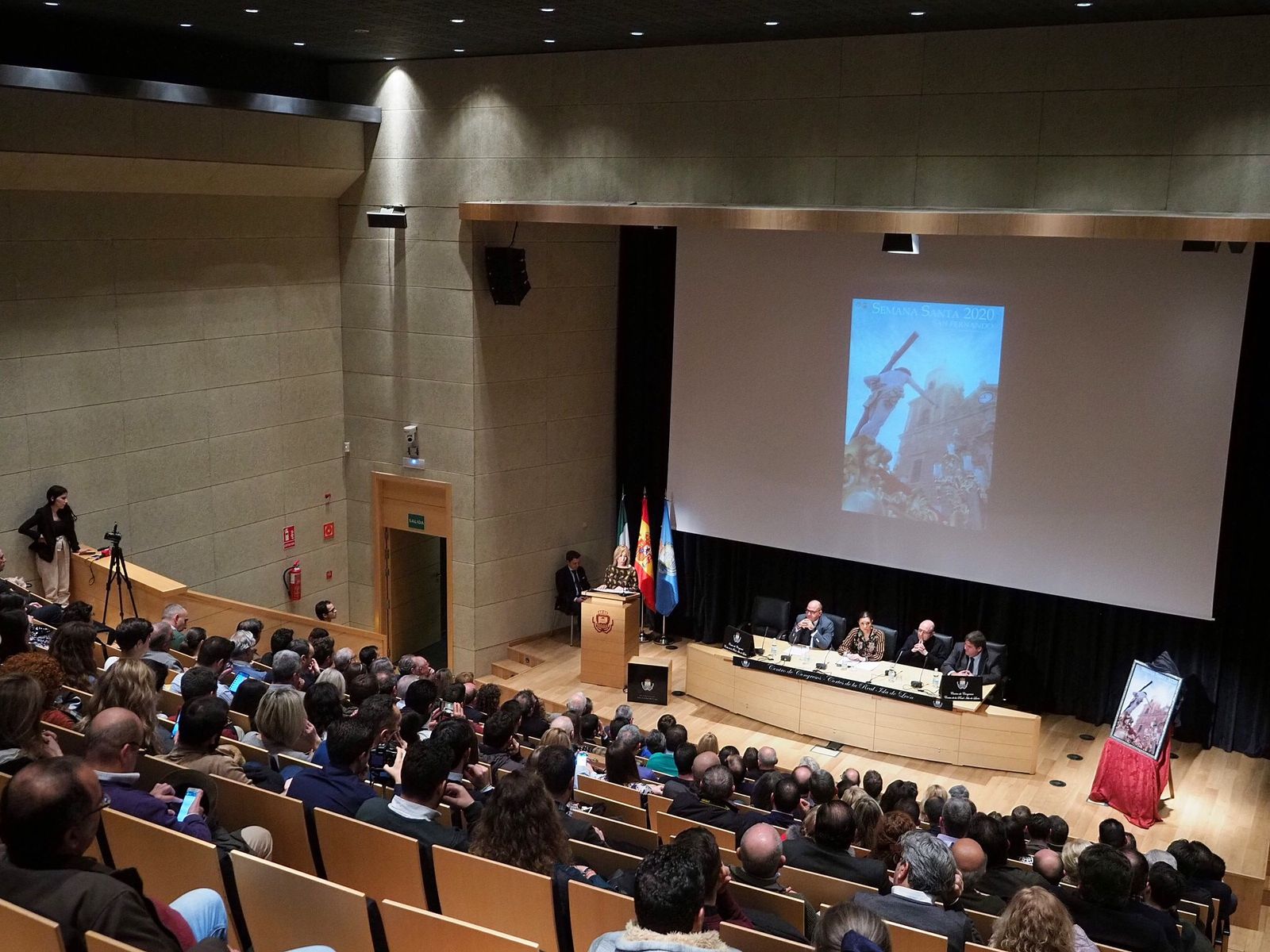 Presentación del cartel de la Semana Santa de 2020.