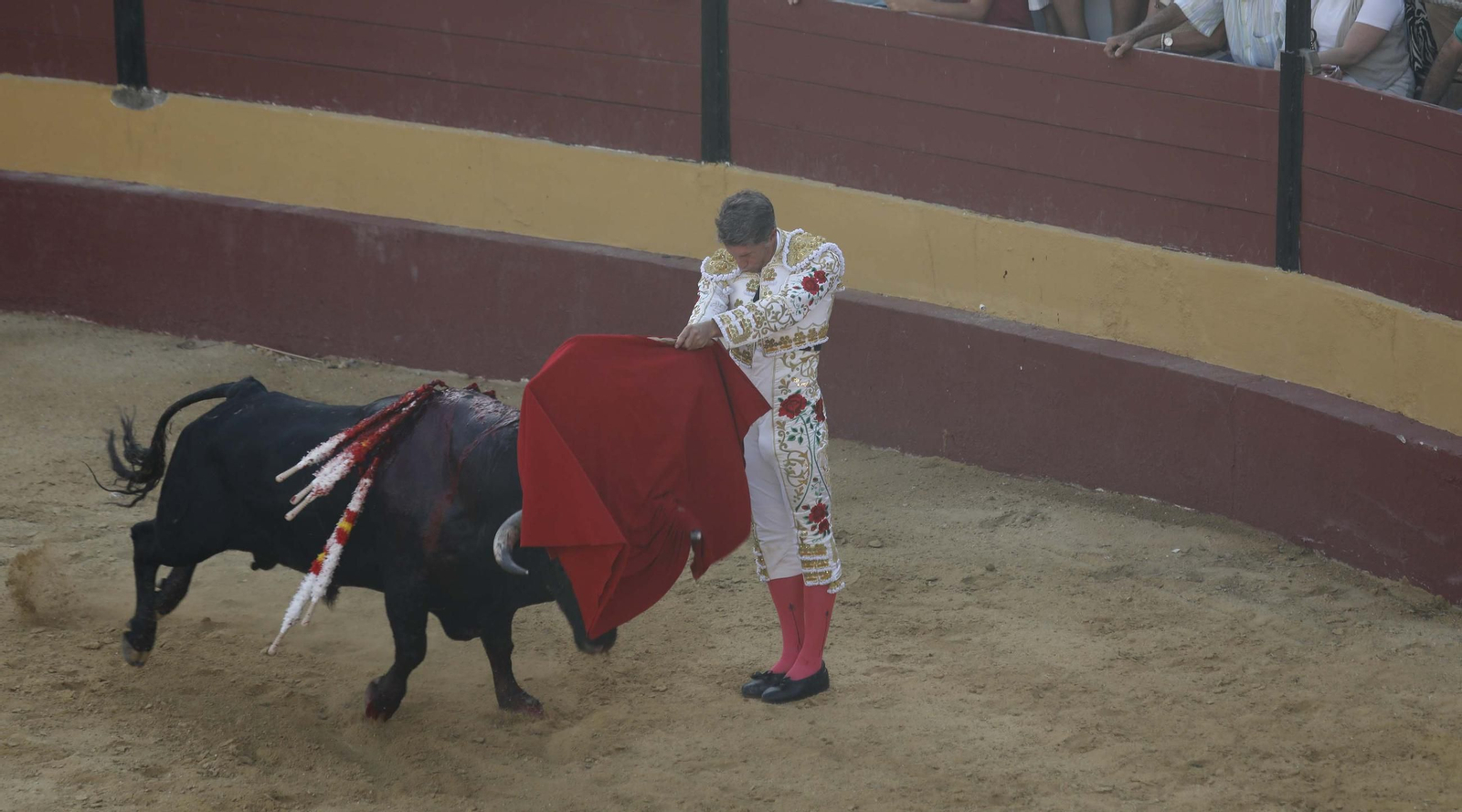 Fotos de la encerrona de Manuel Escribano en Tarifa