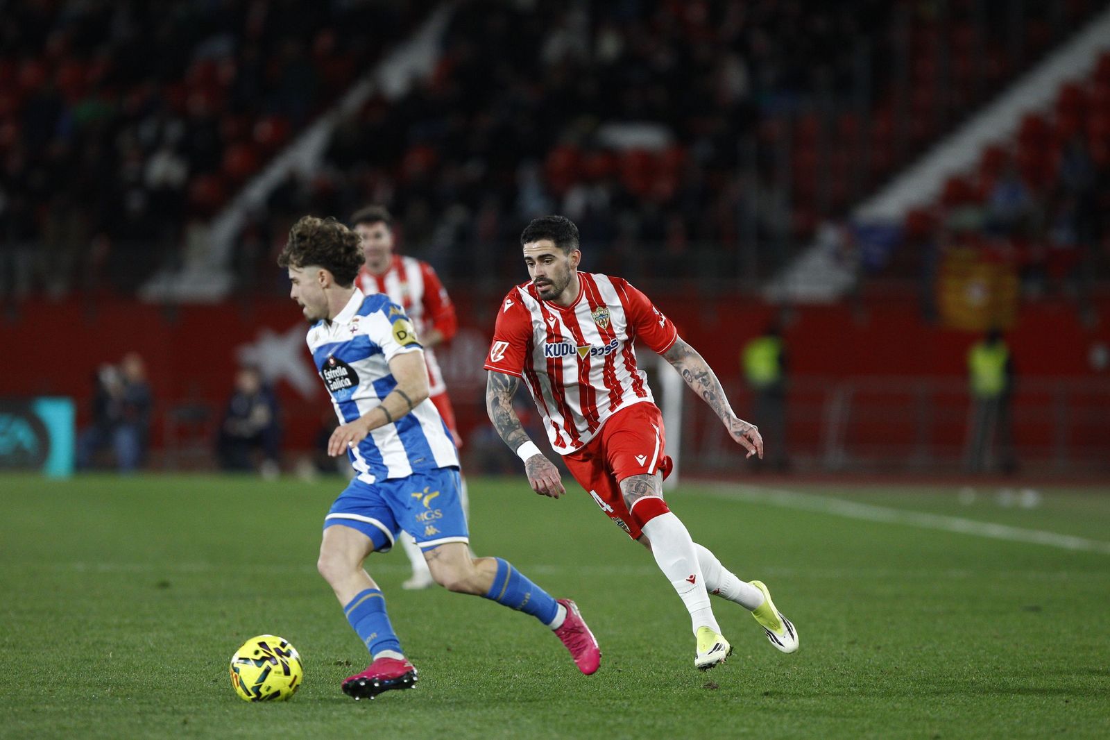 Las fotos del partido U.D. Almería - Deportivo de La Coruña
