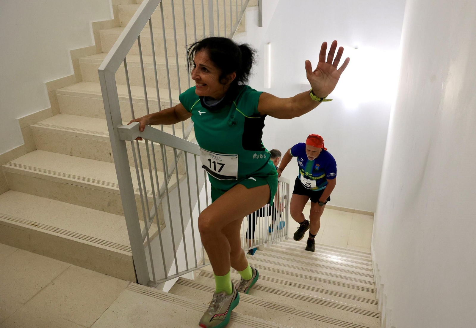 Las fotos de la Carrera Vertical en Torre Sevilla 2024