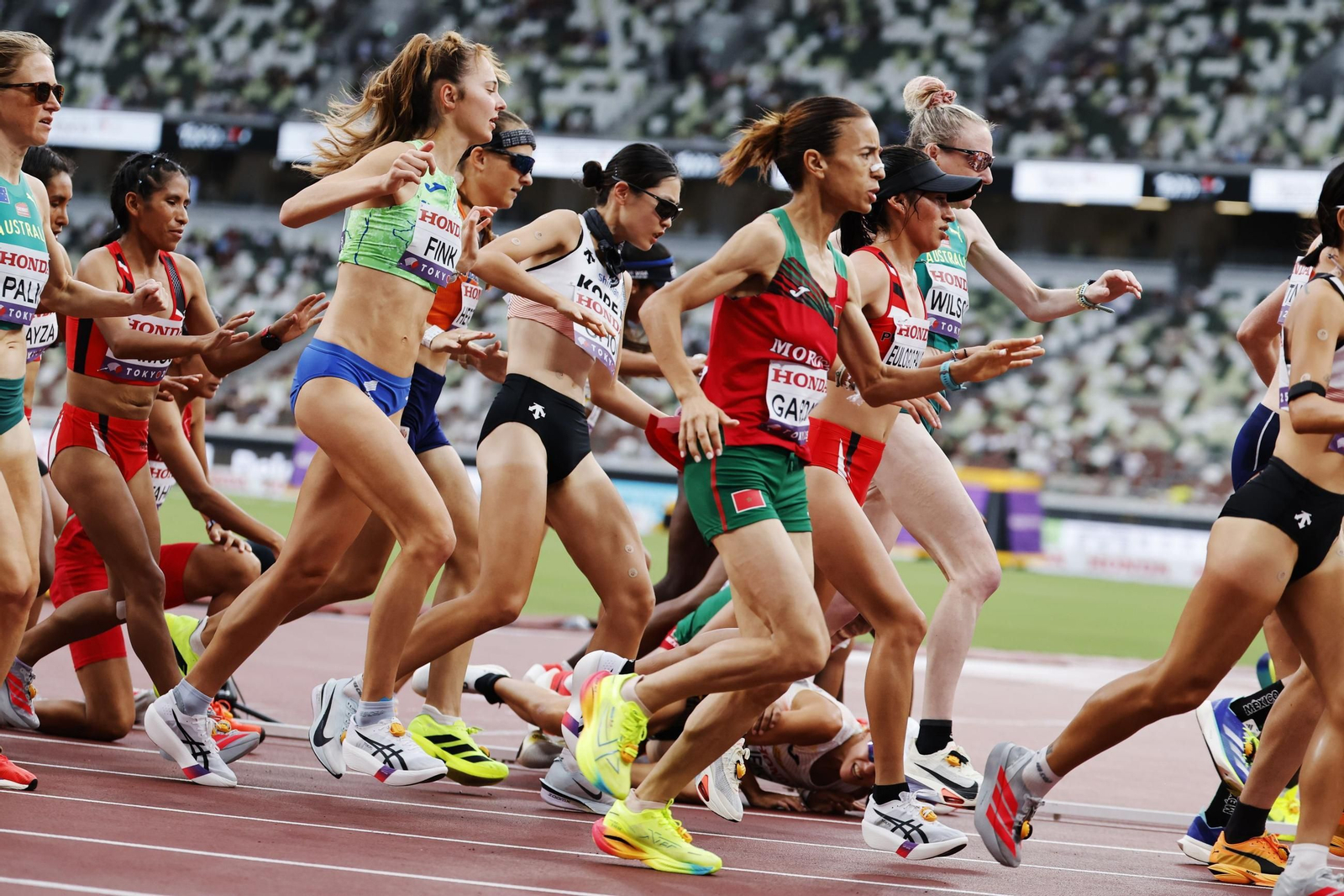 Las mejores imágenes del triunfo de Seville en 100 metros y del resto del Mundial de atletismo