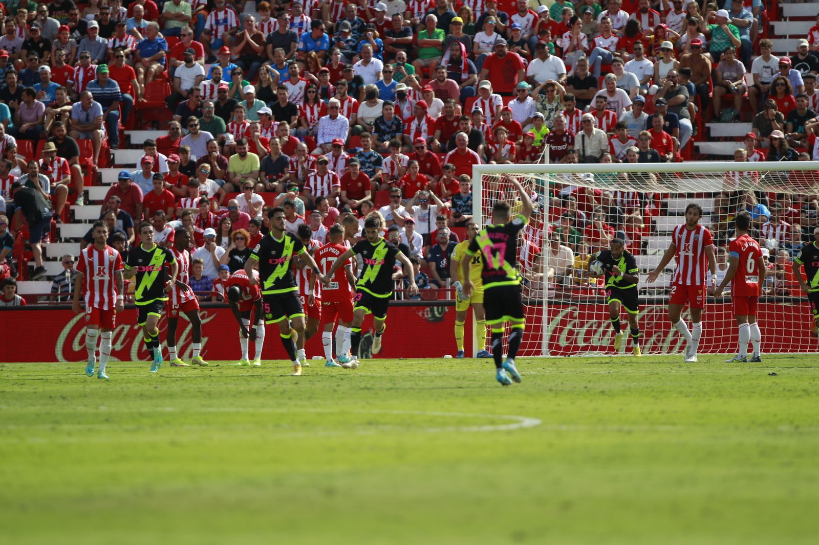 Imágenes de la U.D. Almería-Rayo Vallecano