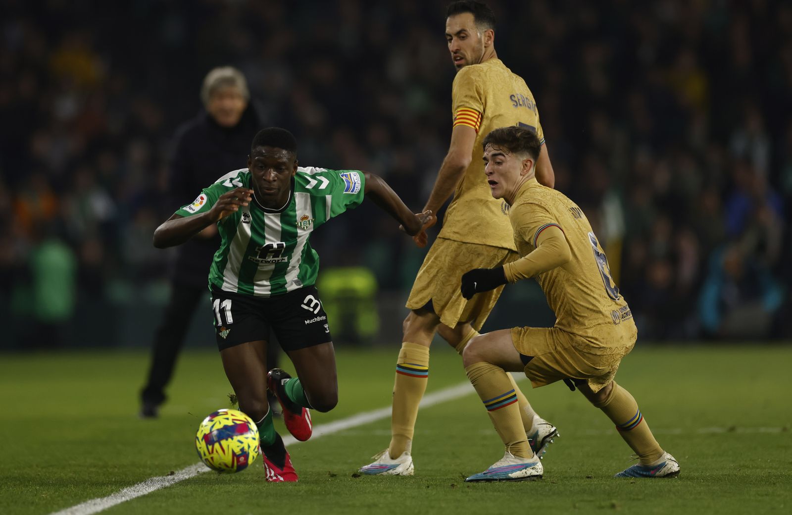 Las imágenes del Betis-Barcelona