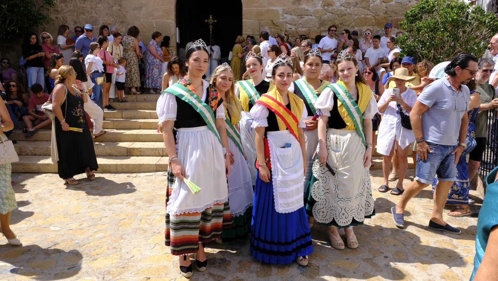 La Procesión de San Agustín en Mojácar, en imágenes