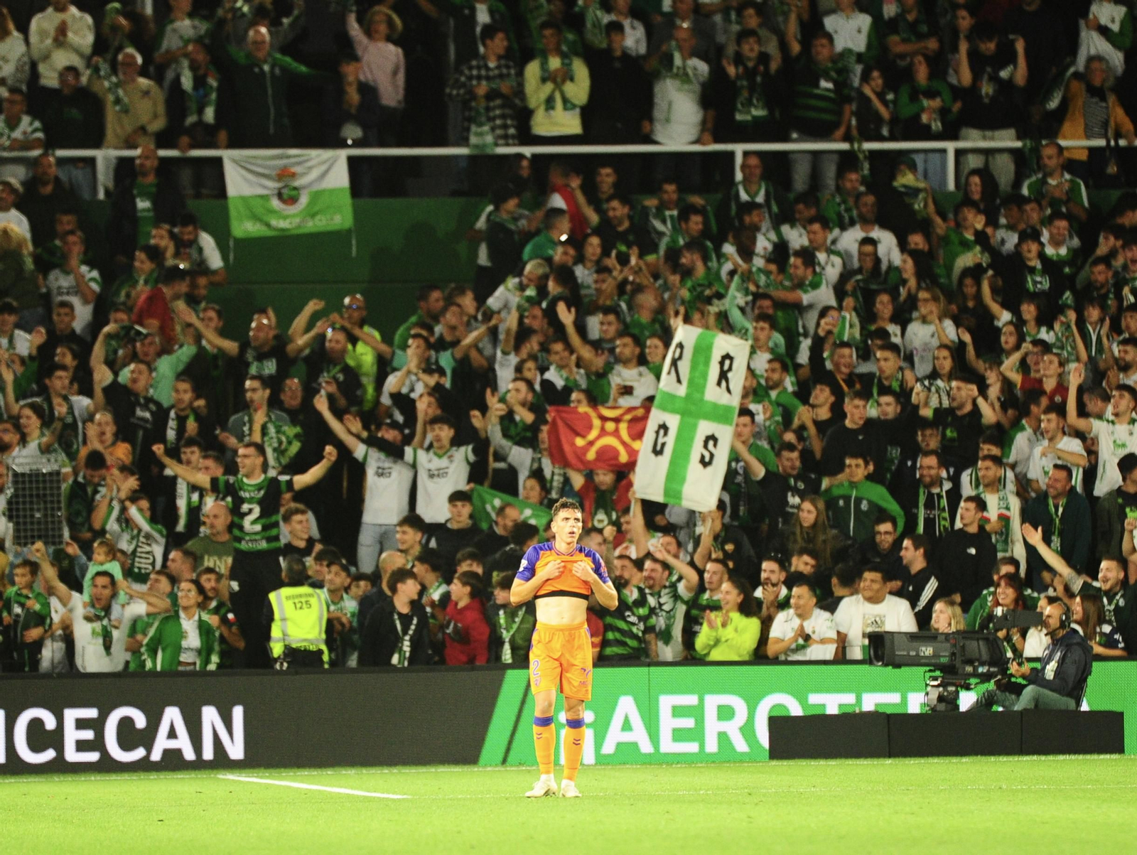 Las fotos del Racing de Santander-Málaga CF