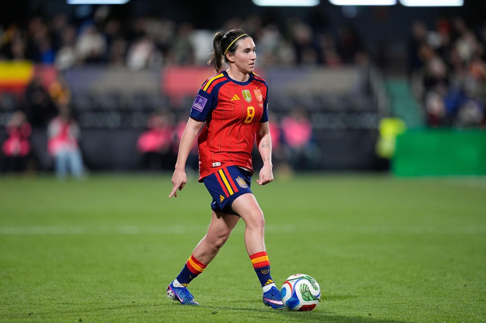 Las fotos del España-Islandia de fútbol femenino