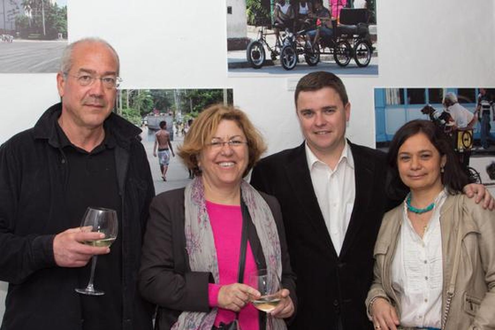 Pedro Barón, Lola Rodríguez, Javier Caravaca  y Amparo Díaz.

Foto: Ignacio Casas de Ciria